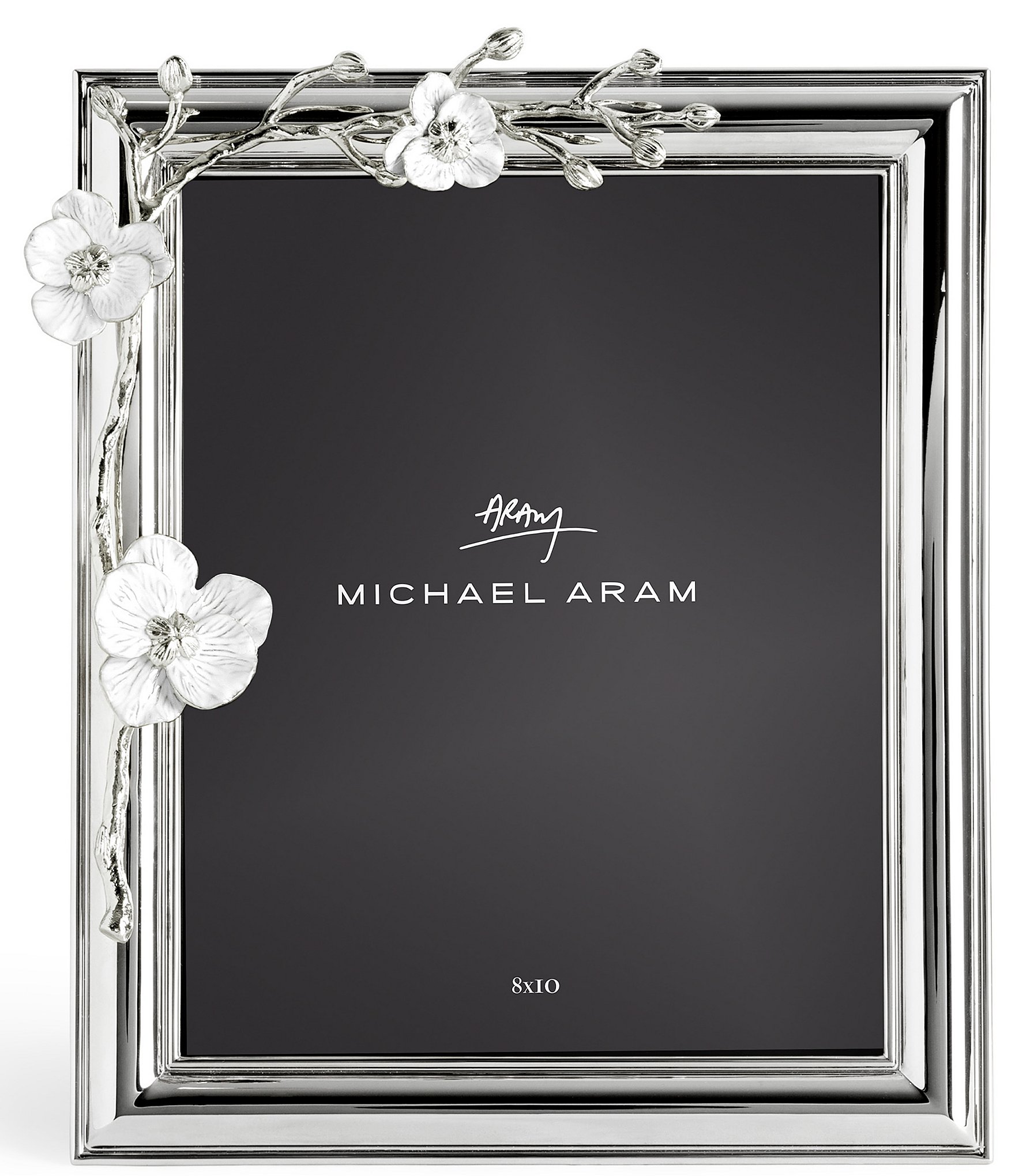 Michael Aram Silver Orchid Collection 8 x 10 Frame