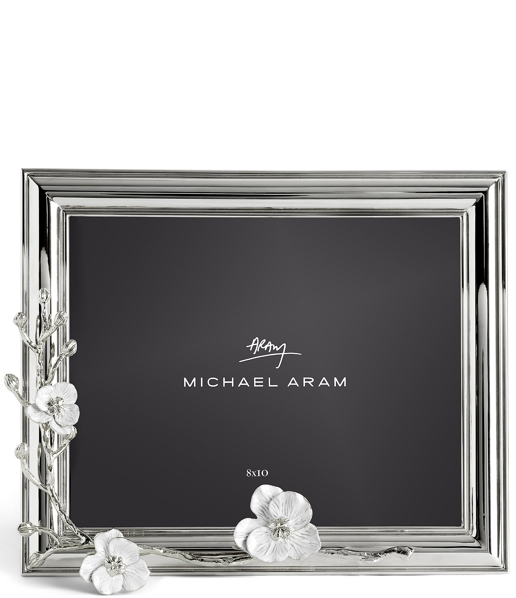 Michael Aram Silver Orchid Collection 8 x 10 Frame