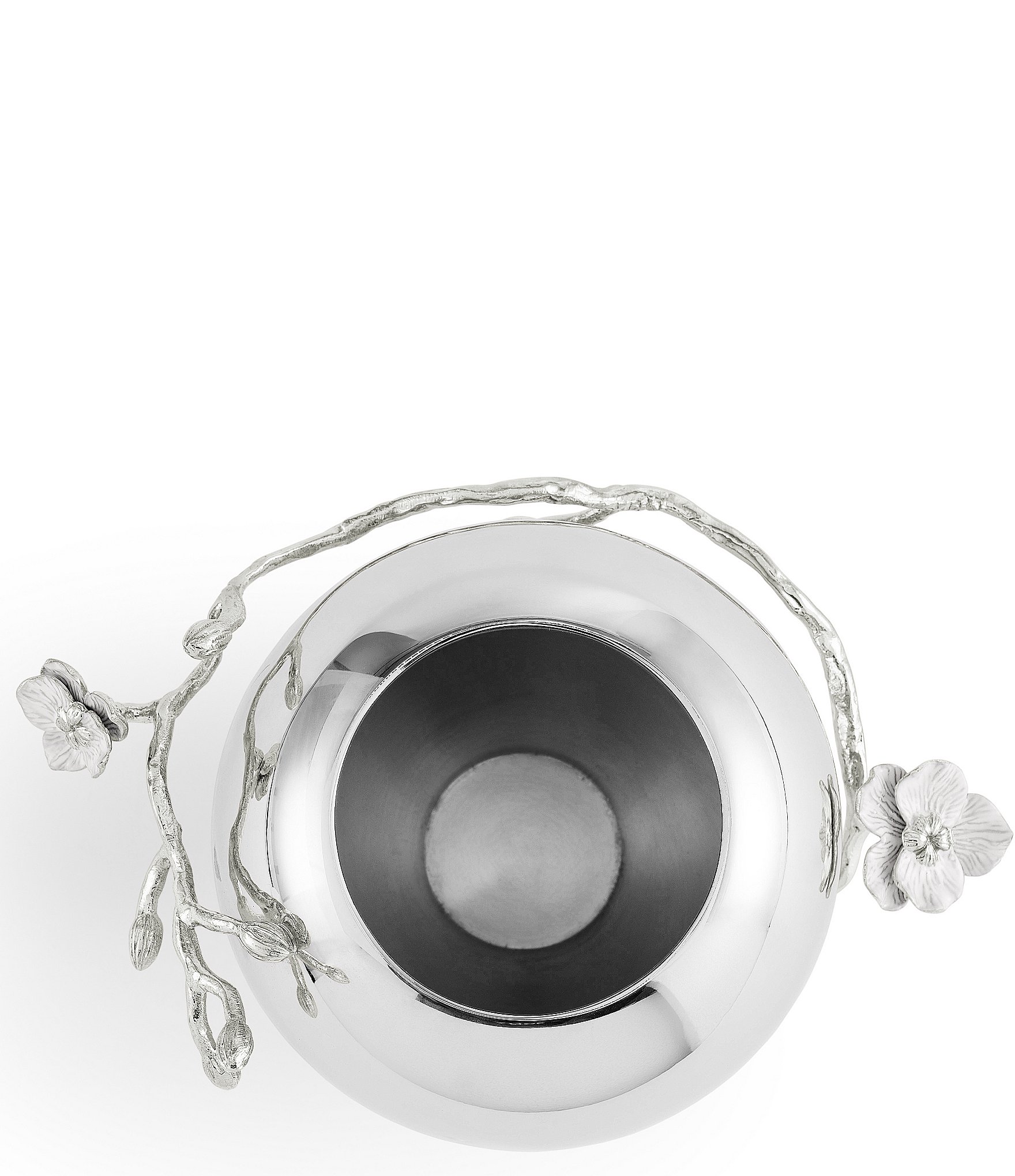 Michael Aram Silver Orchid Collection Rose Bowl