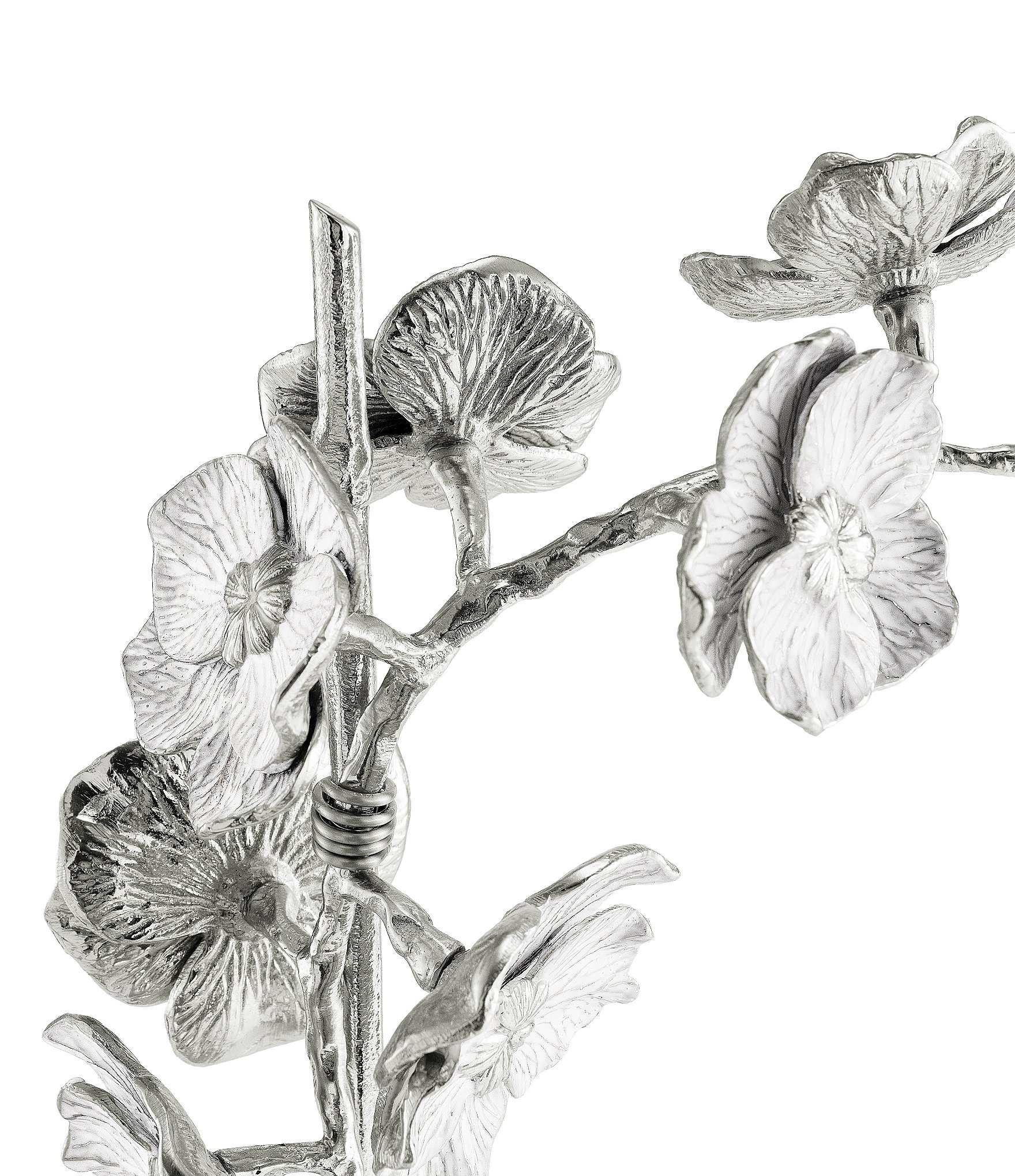 Michael Aram Silver Orchid Collection Small Stem Sculpture Figurine
