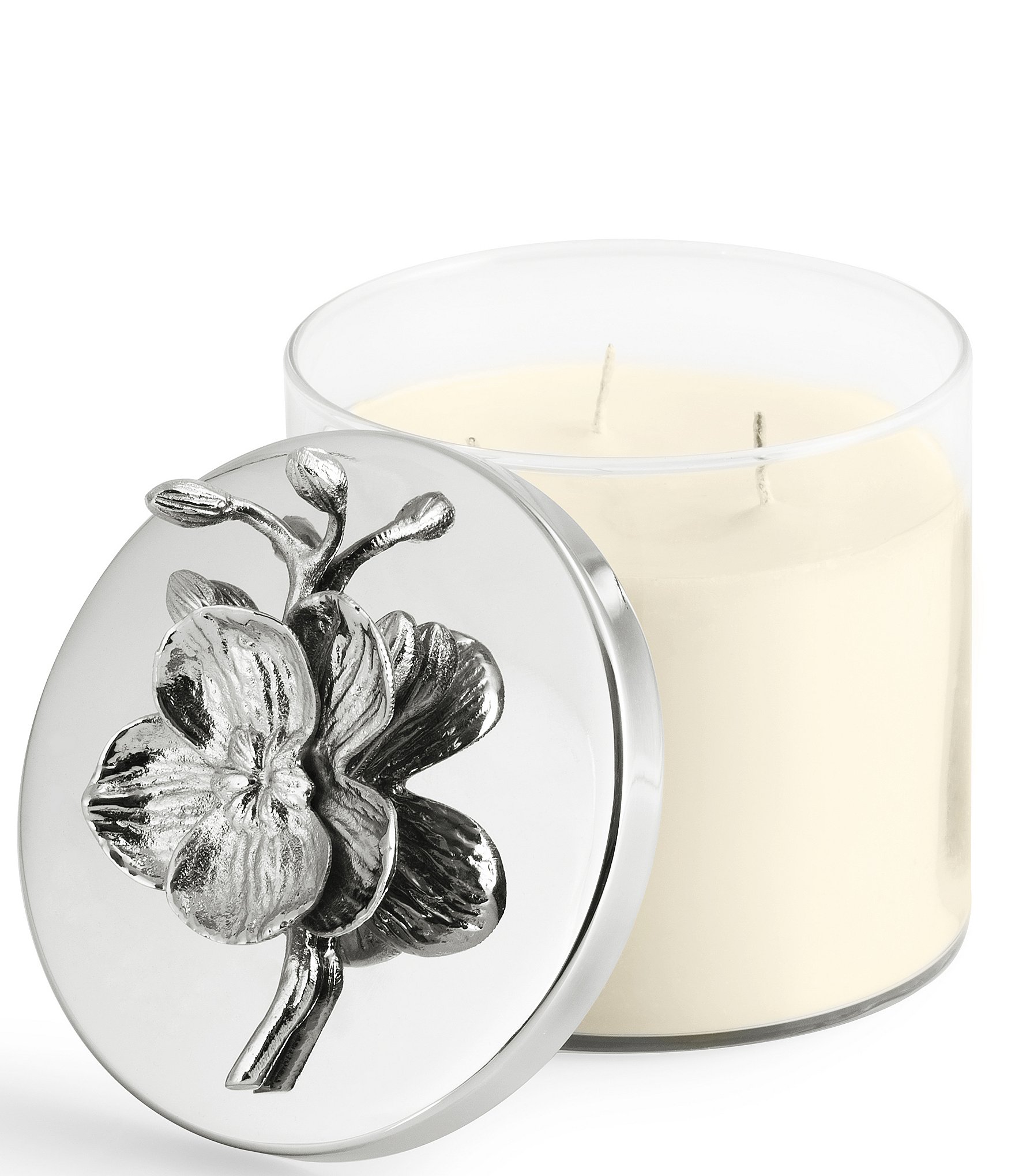 Michael Aram White Orchid Decorative Jar Candle