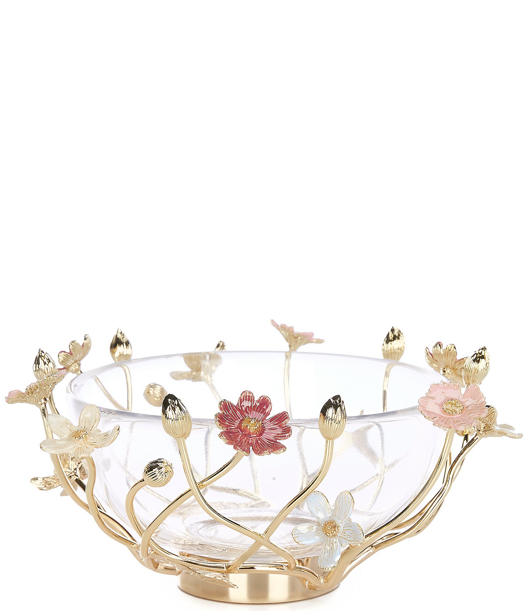 Michael Aram Wildflowers Small Glass Bowl