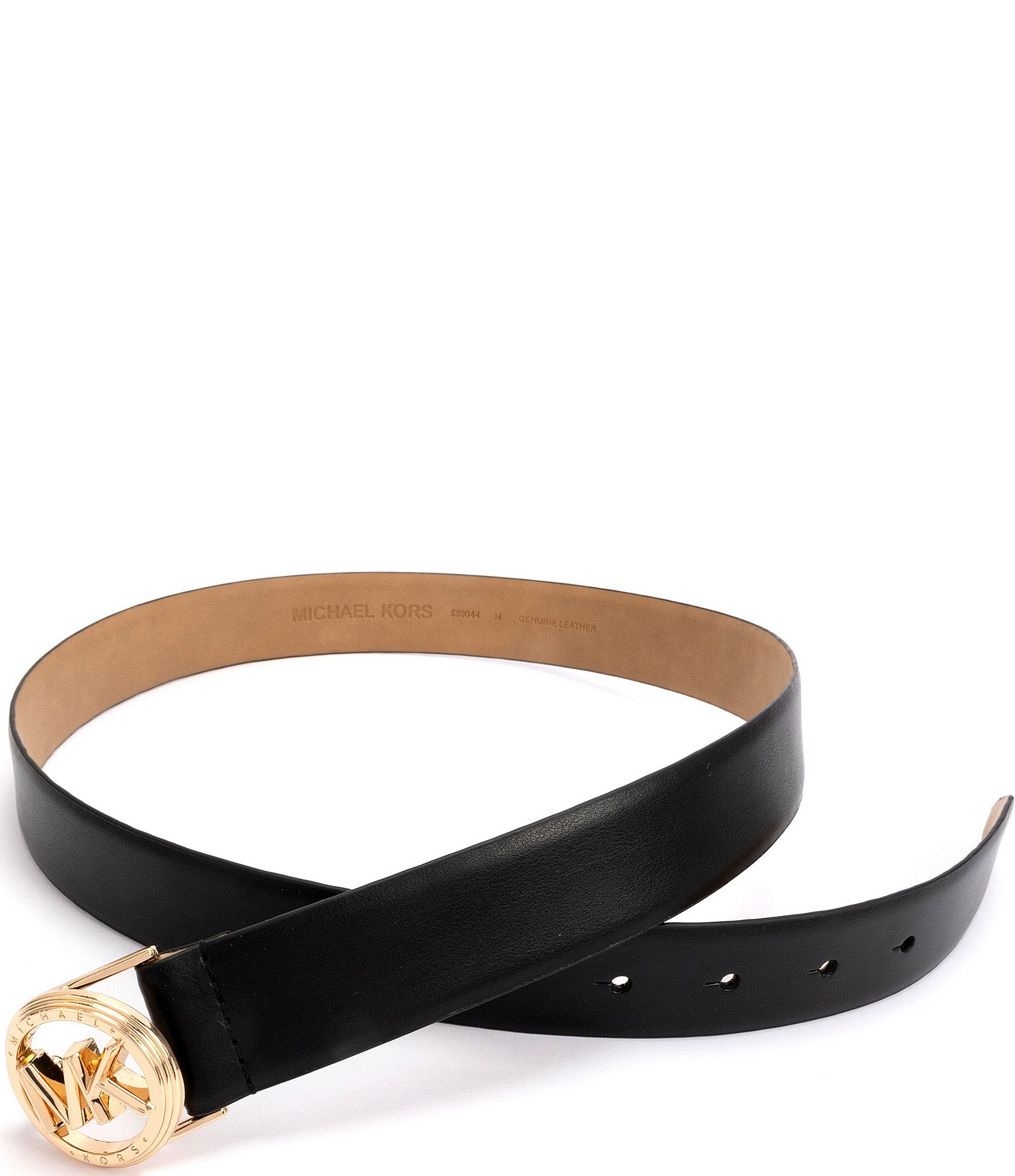 Michael Kors 1.2#double; Smooth Leather Belt