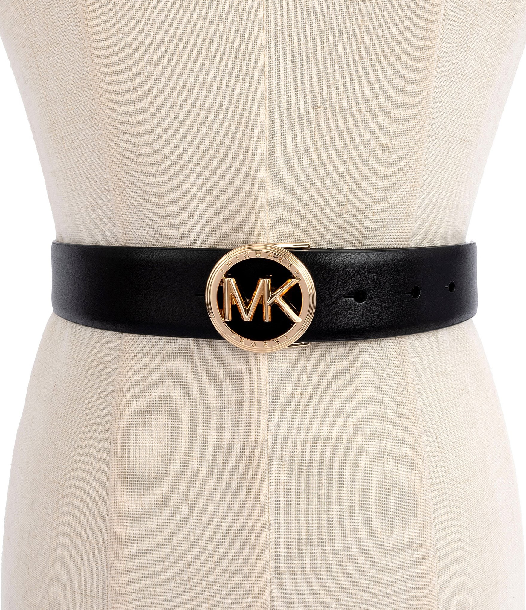 Michael Kors 1.2#double; Smooth Leather Belt