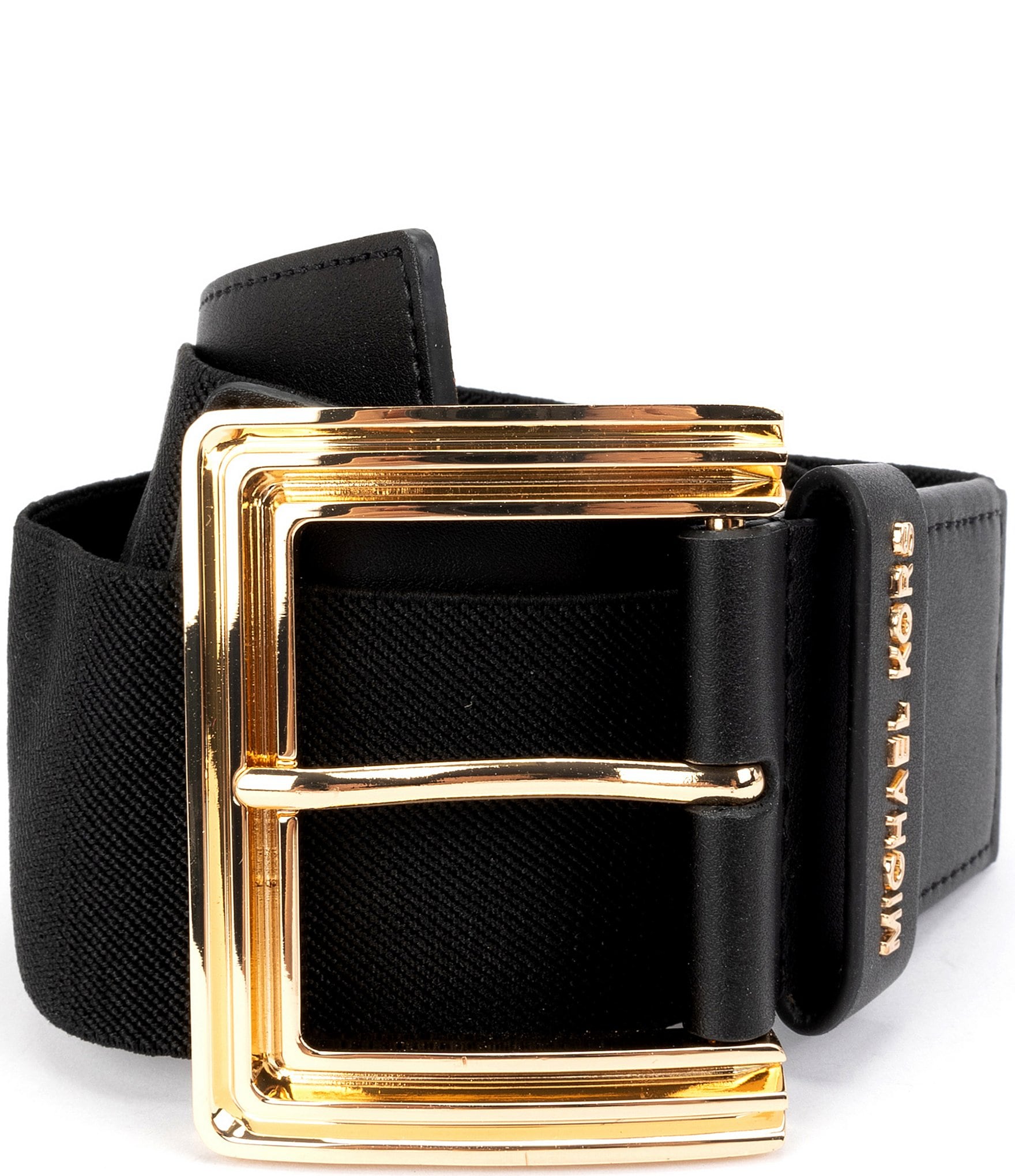 Michael Kors 0.9#double; Swag Chain Leather Belt
