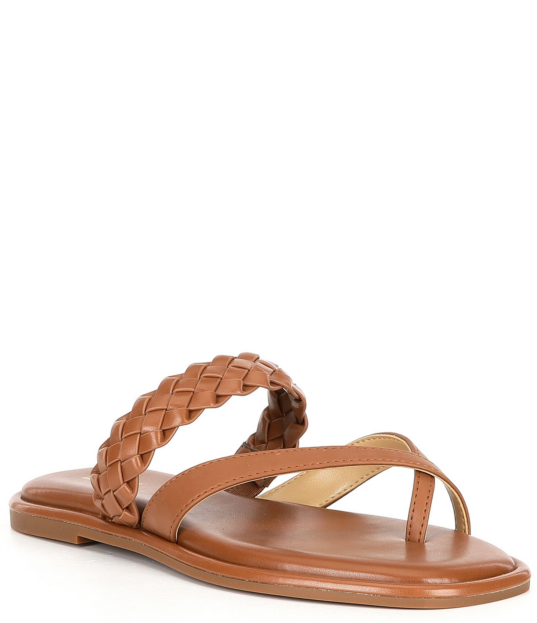 Braided sale leather sandals