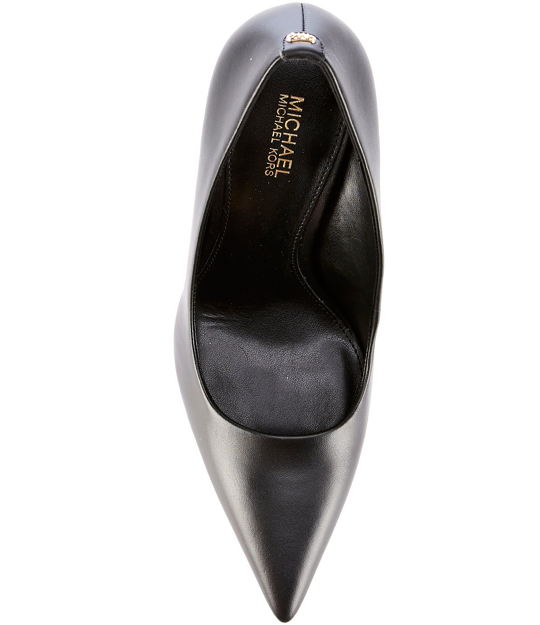 Michael Kors Amara Leather Pointed Toe Pumps