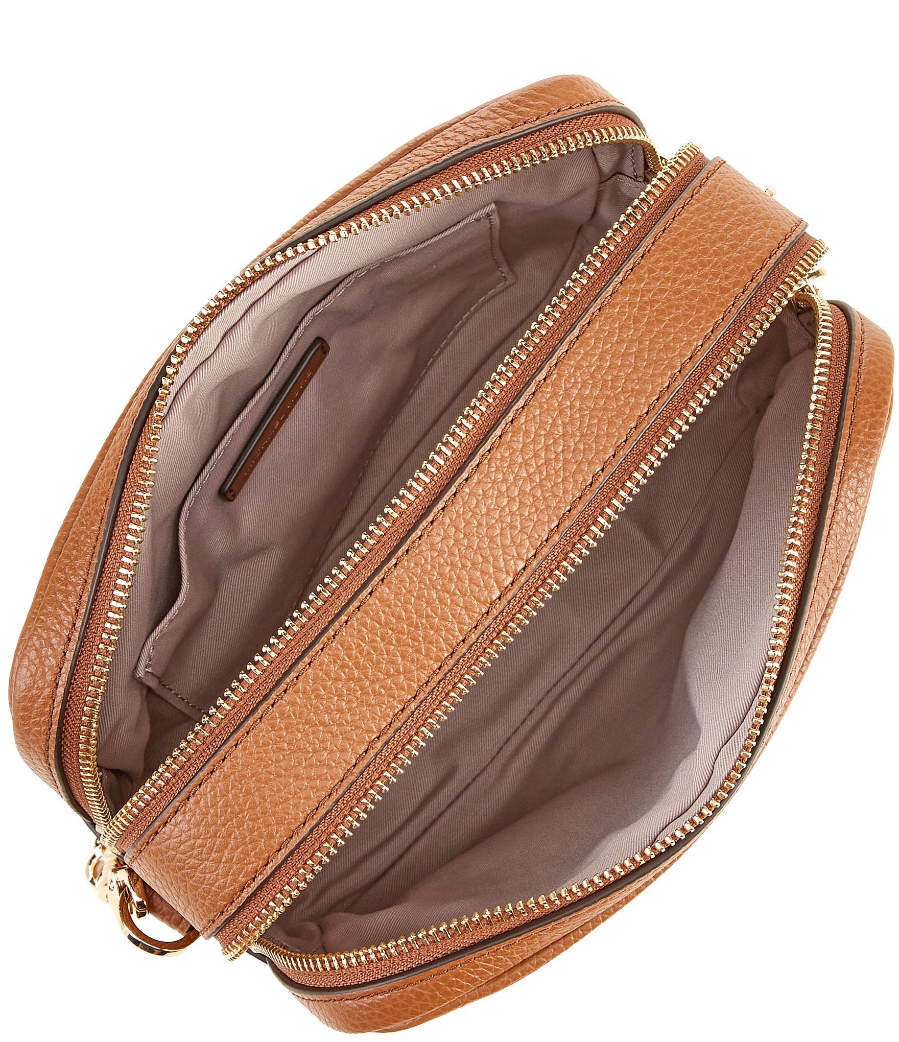 Michael Kors Bryant Medium Double Zip Chain Camera Shoulder Bag