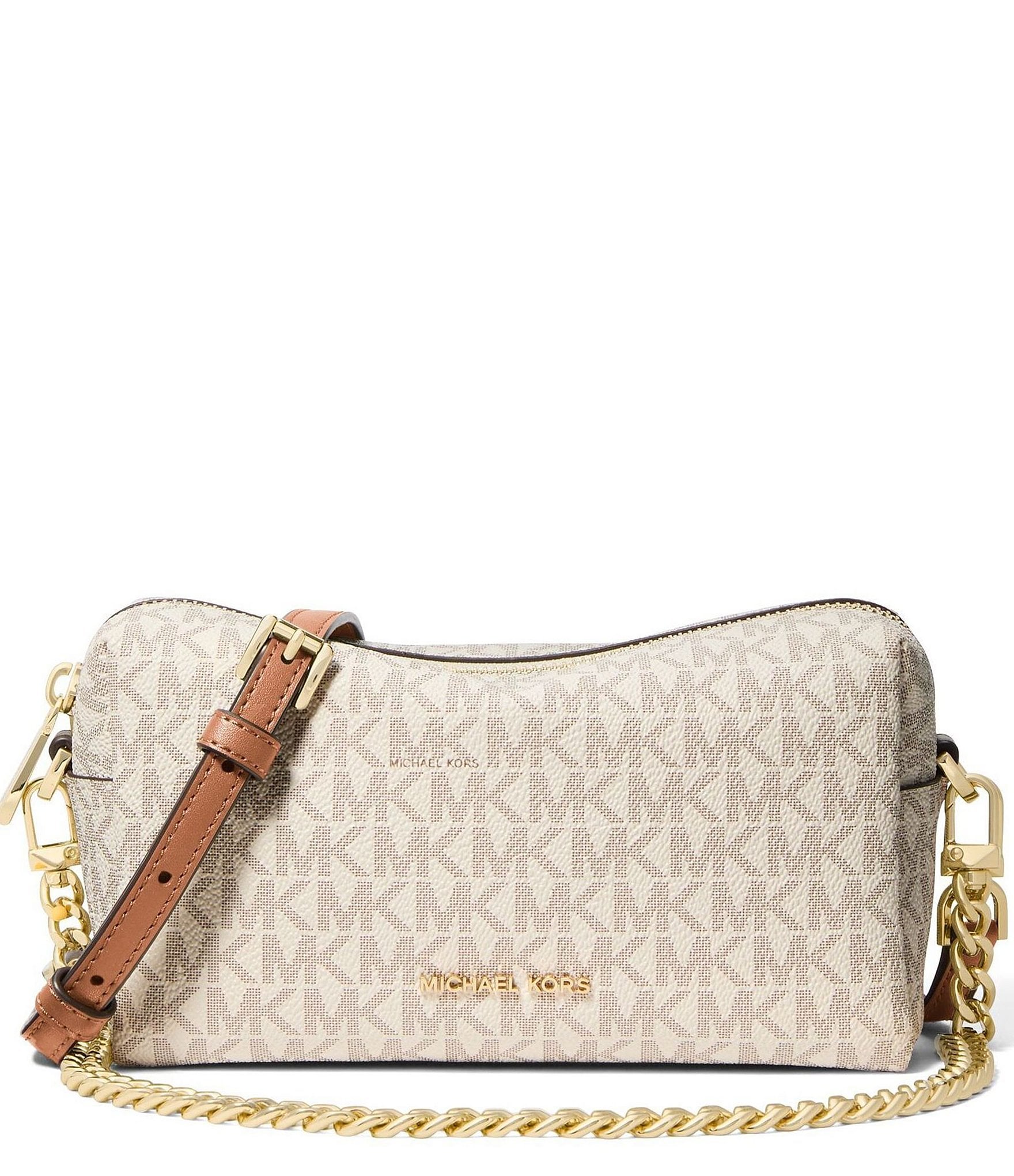 Michael Kors Bryant Soft Chain Logo Crossbody Bag
