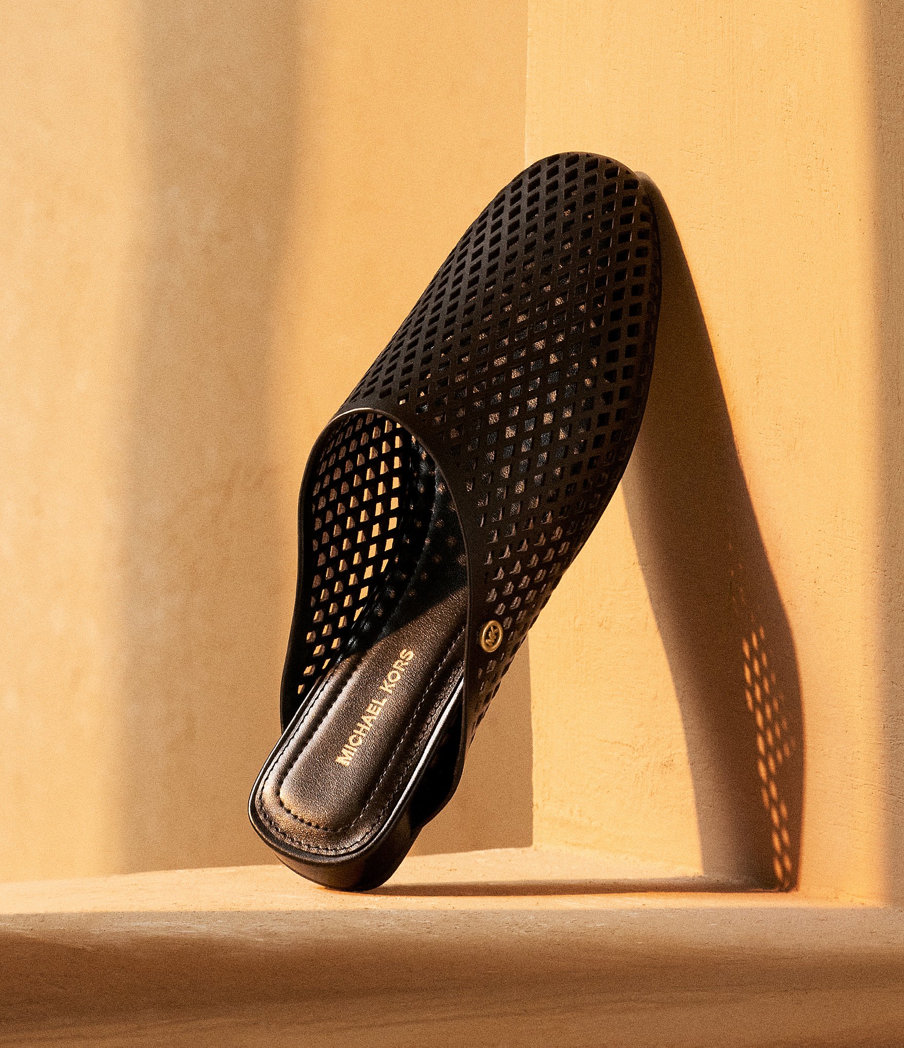 Michael Kors Cady Mule Perforated Mules