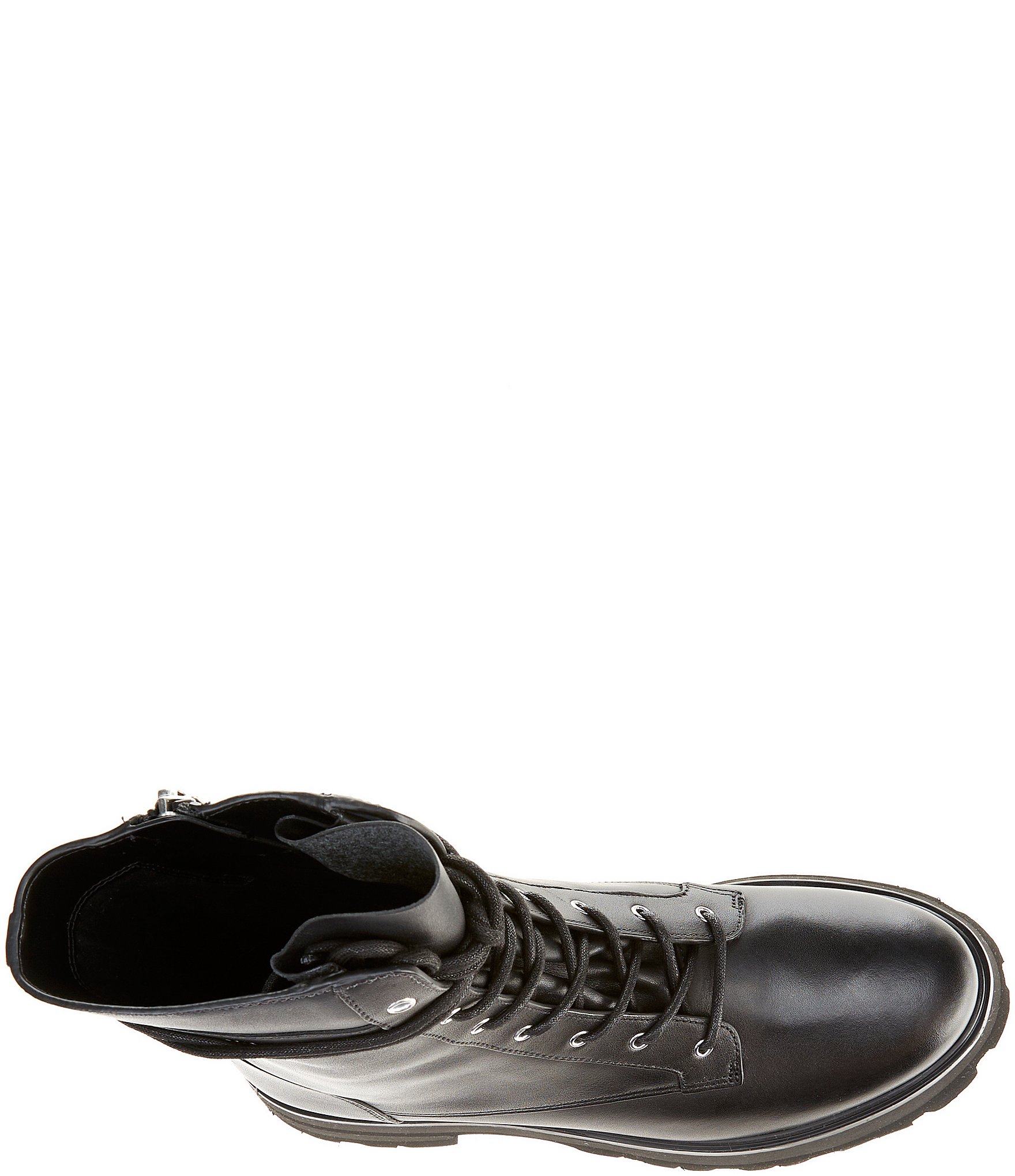 Michael Kors Caleb Leather Lug Booties