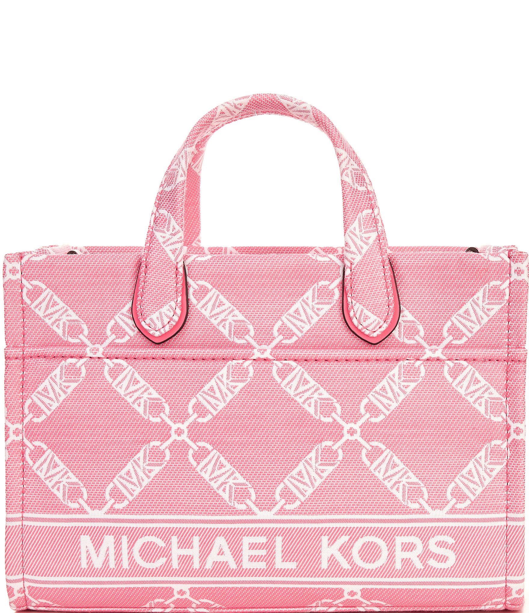 Michael Kors Heather Signature Logo Semi Lux XS Crossbody Bag | Dillard's