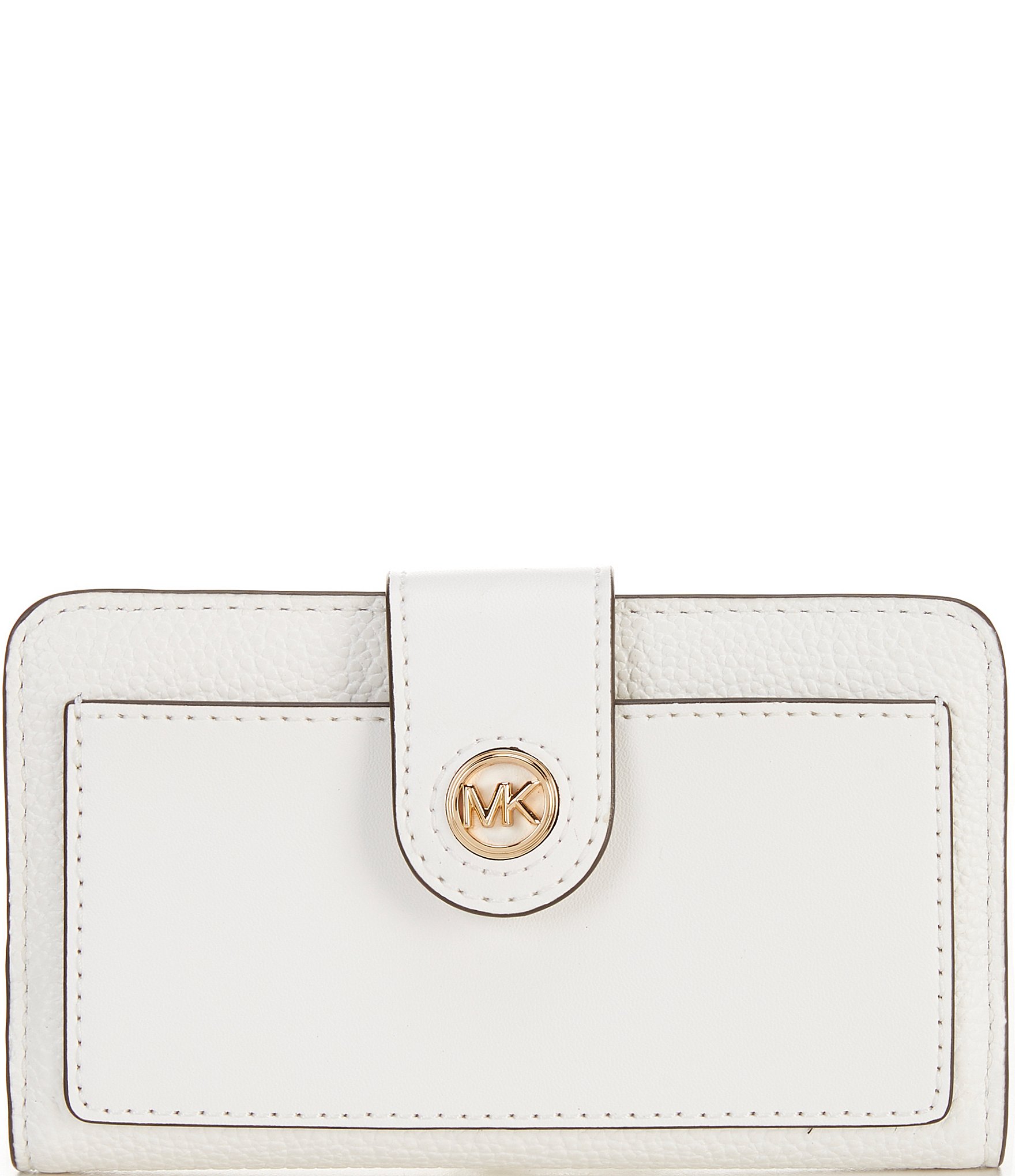 Michael Kors Charm Medium Tab Pocket Bifold Wristlet