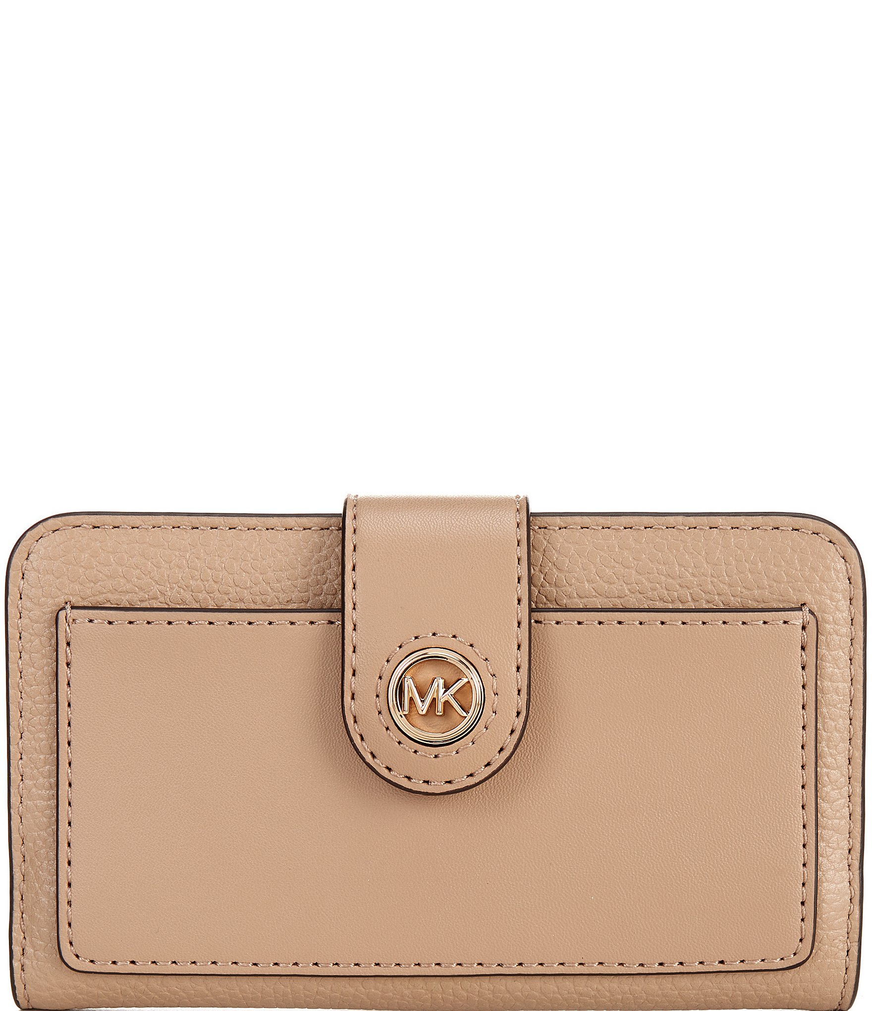 Michael Kors Charm Medium Tab Pocket Bifold Wristlet