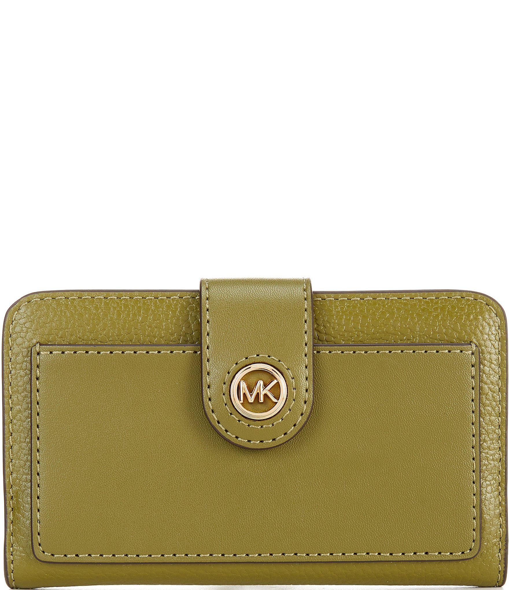 Michael Kors Charm Medium Tab Pocket Bifold Wristlet