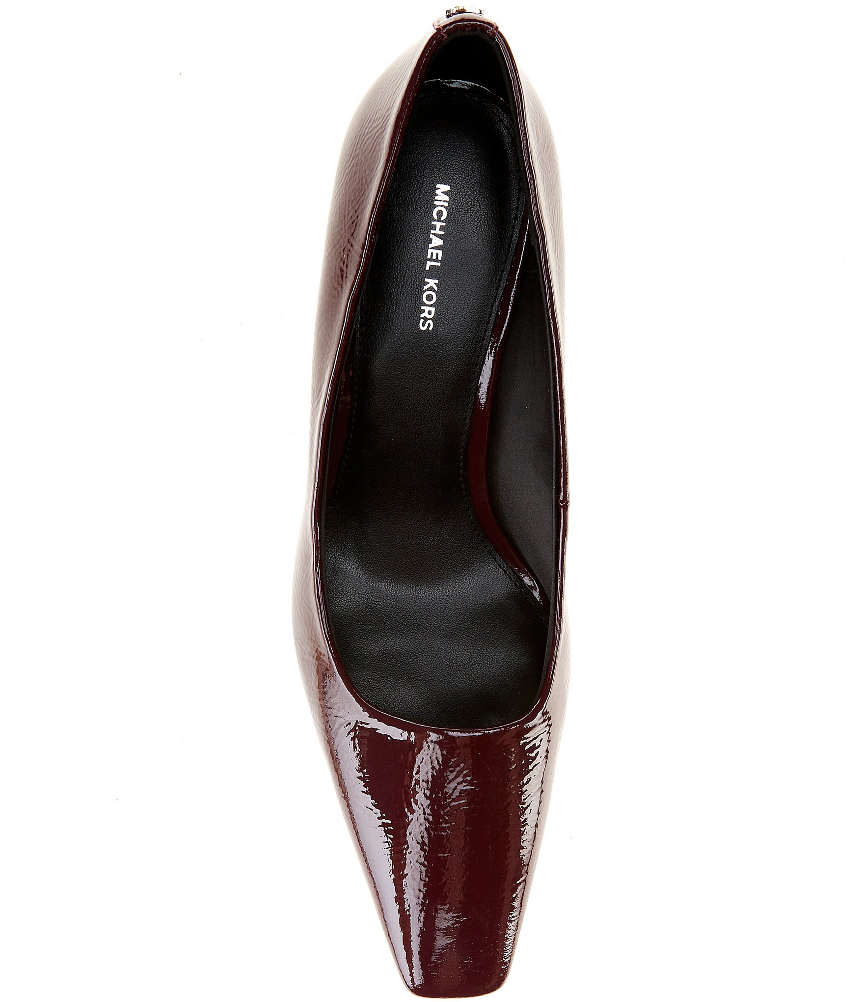 Michael Kors Darrah Crinkle Patent Leather Stiletto Pumps