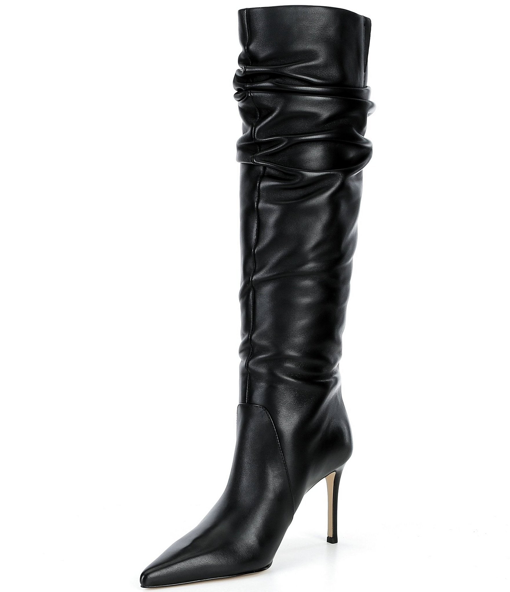 Michael Kors Dawn Leather Tall Boots