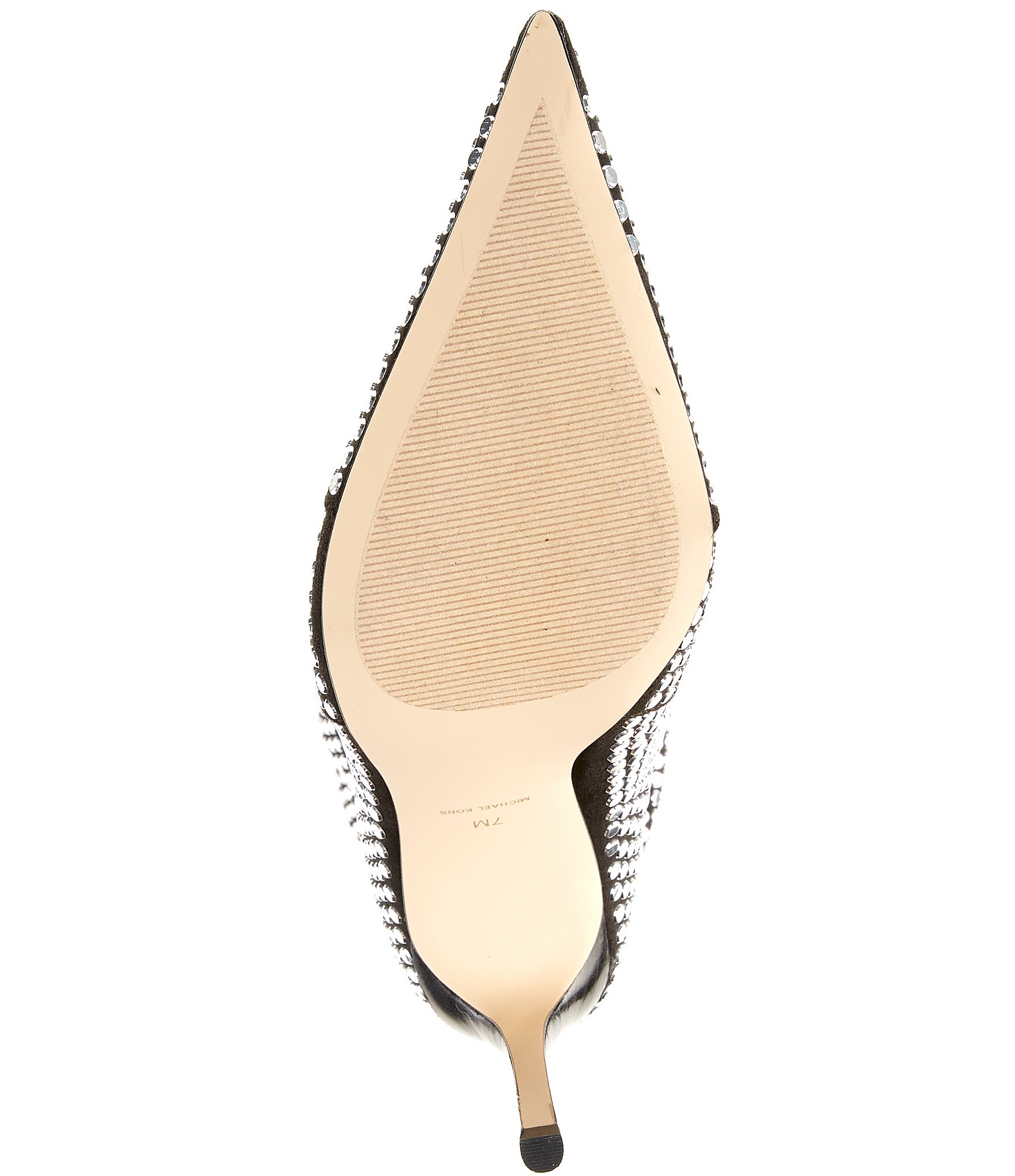 Michael Kors Dawn Nailhead Studded Tall Stiletto Boots