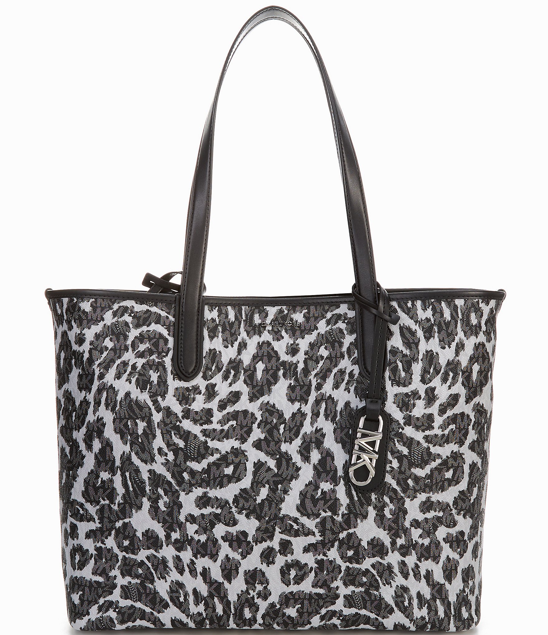 Michael Kors Eliza Extra-Large Leopard Logo Tote Bag