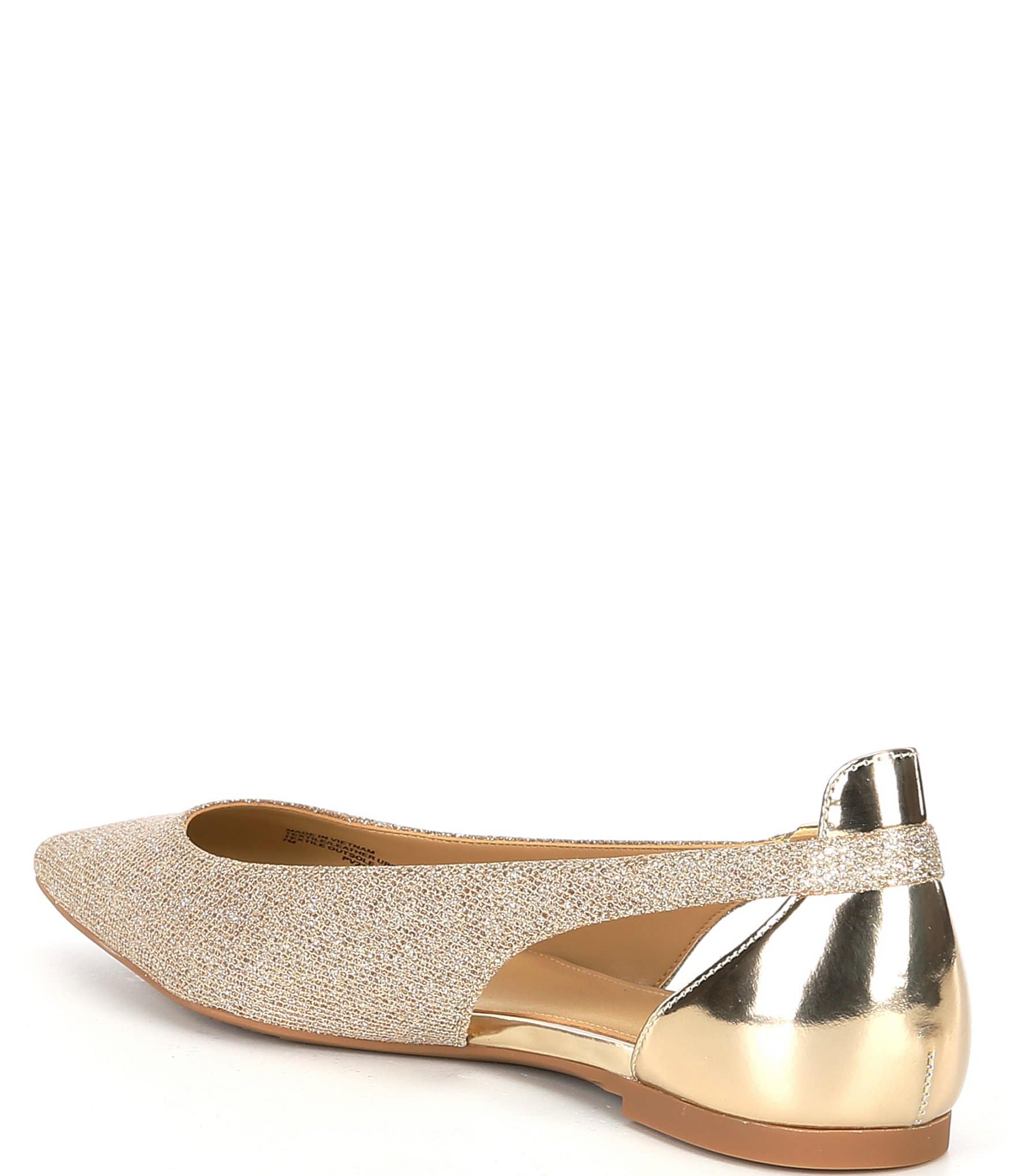 Michael Kors Emily Flex Glitter Fabric Flats