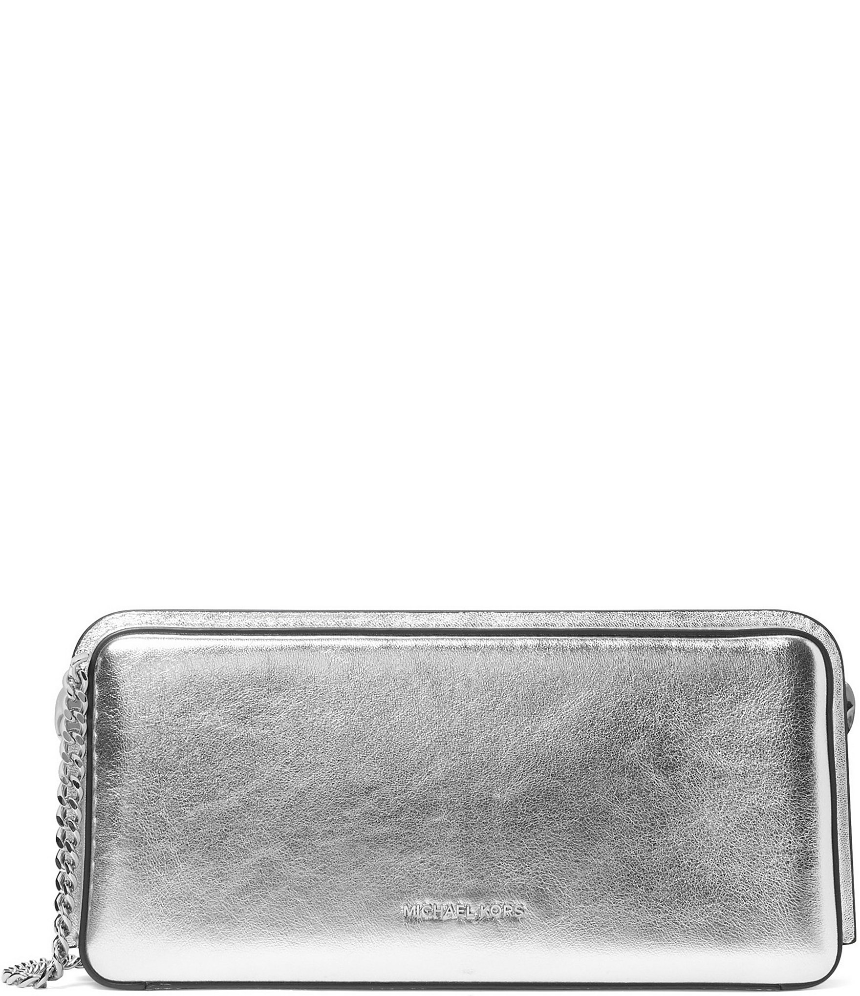 Michael Kors Goldie Medium East West Chain Clutch