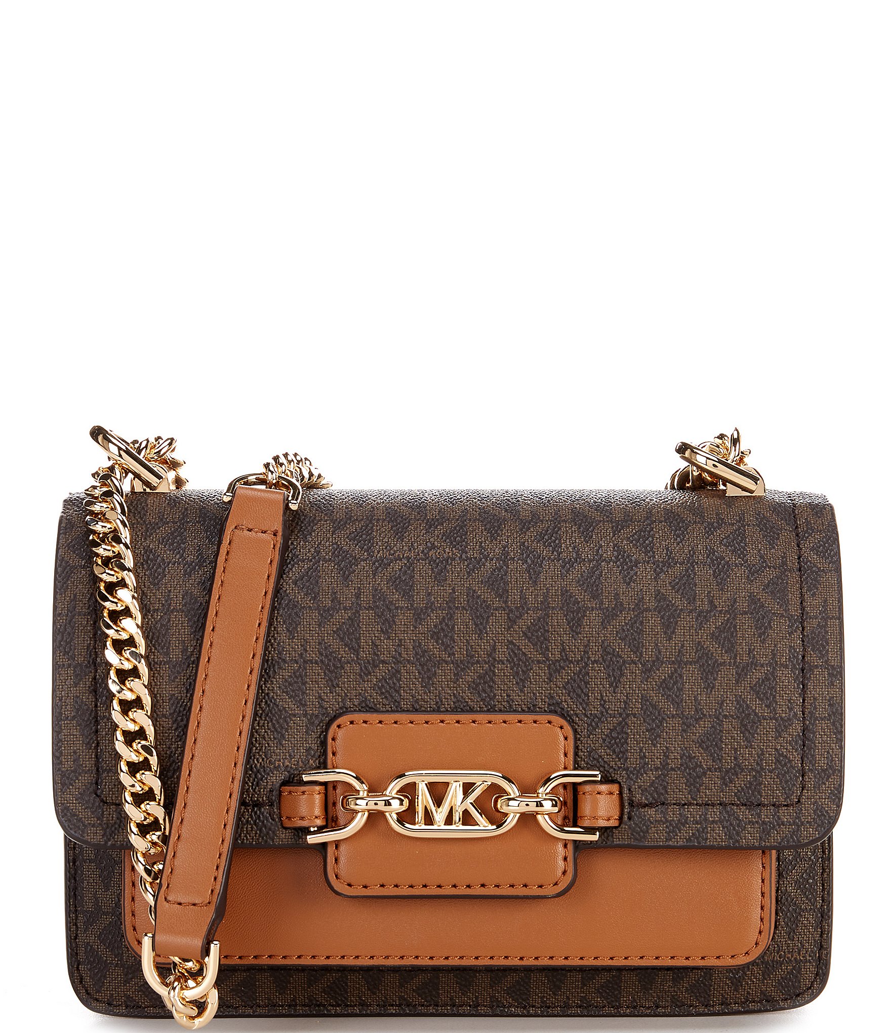 Michael Kors Bags | Michael Kors Maisie Large 2 in 1 Sling Pack Waistpack Crossbody Bag | Color: Brown/Gold | Size: Os | Fashionbreeze1's Closet