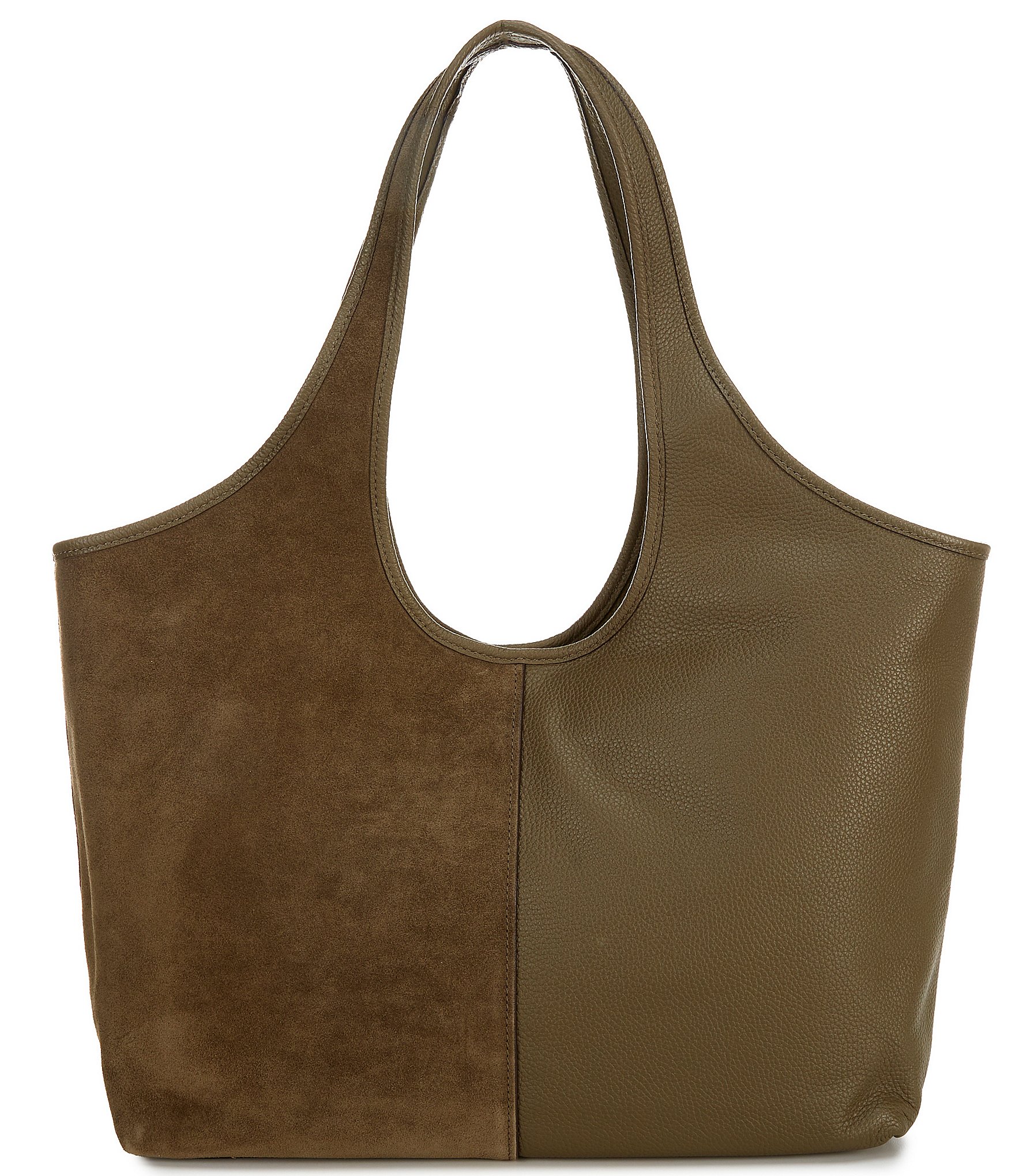 Michael Kors Henly Large Shopper Suede Tote Bag