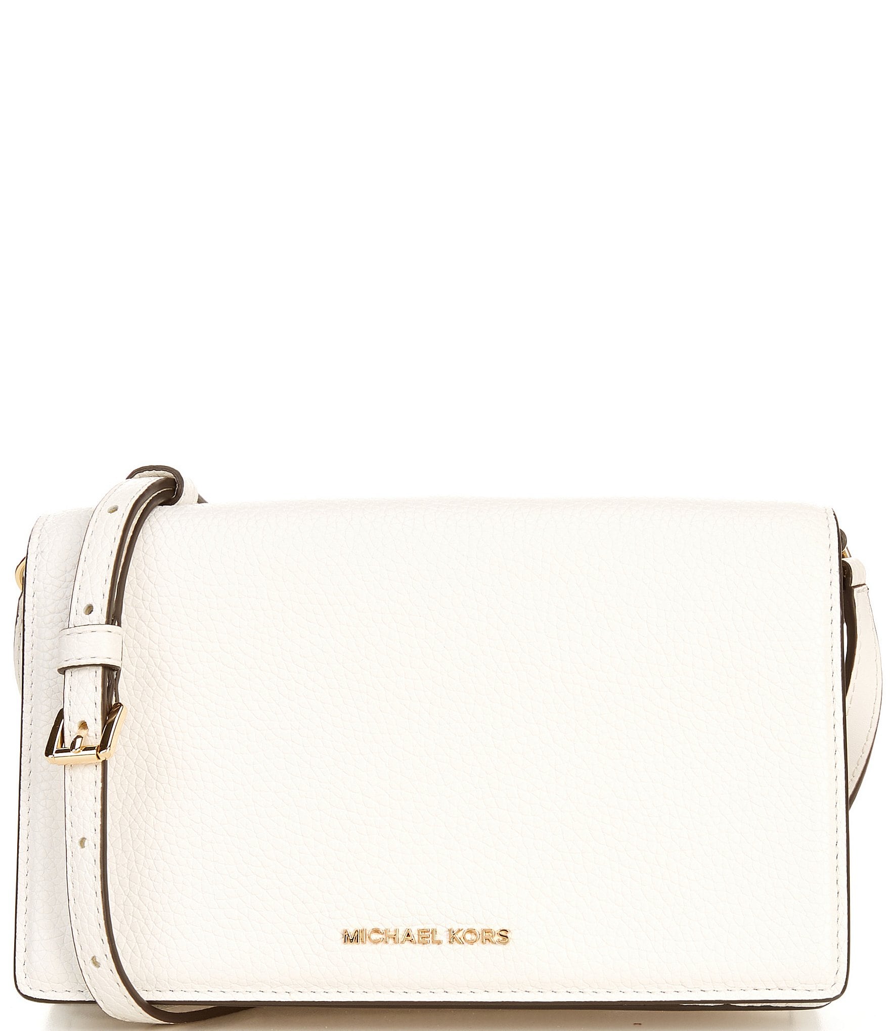 Michael Kors Off White Handbag | White handbag, Michael kors leather bag, Purses  michael kors