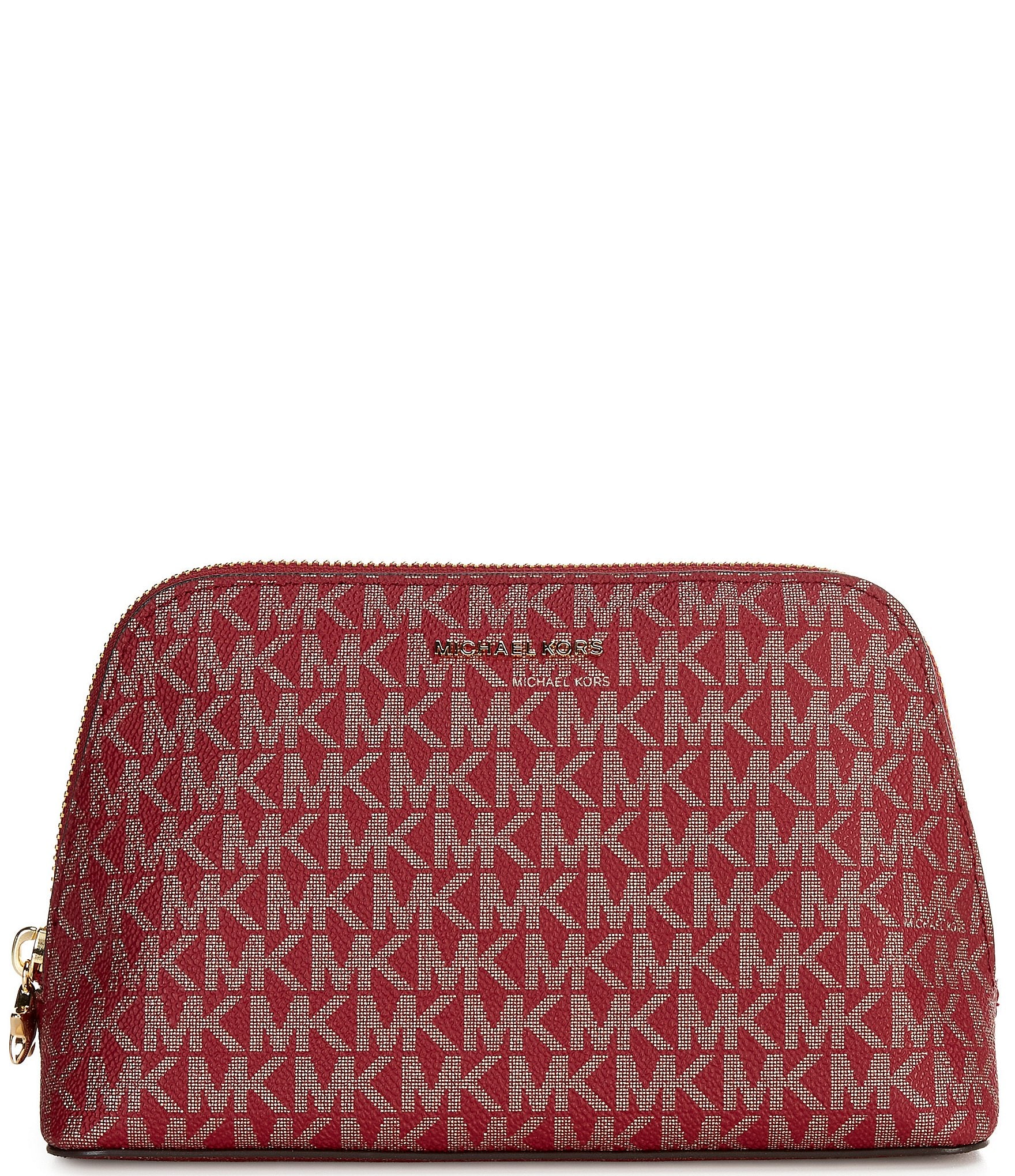 Michael Kors Jet Set Medium Metallic Dot Charm Travel Pouch