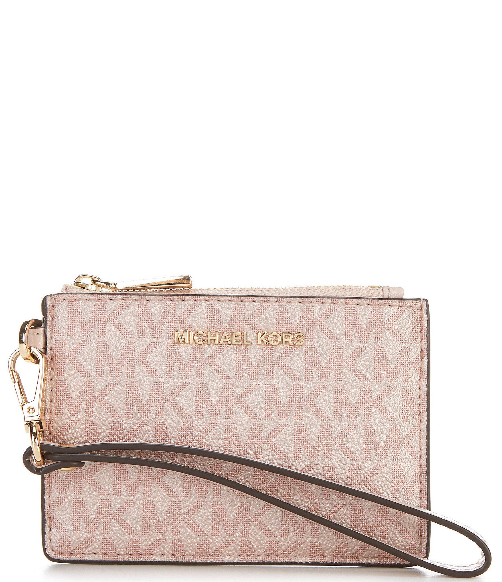 Michael Kors Receive a FREE MK coin purse with any Michael Kors watch or  jewelry purchase of $195 or more. Offer applies at checkout. Offer valid  3/2/22-3/9/22. - Macy's