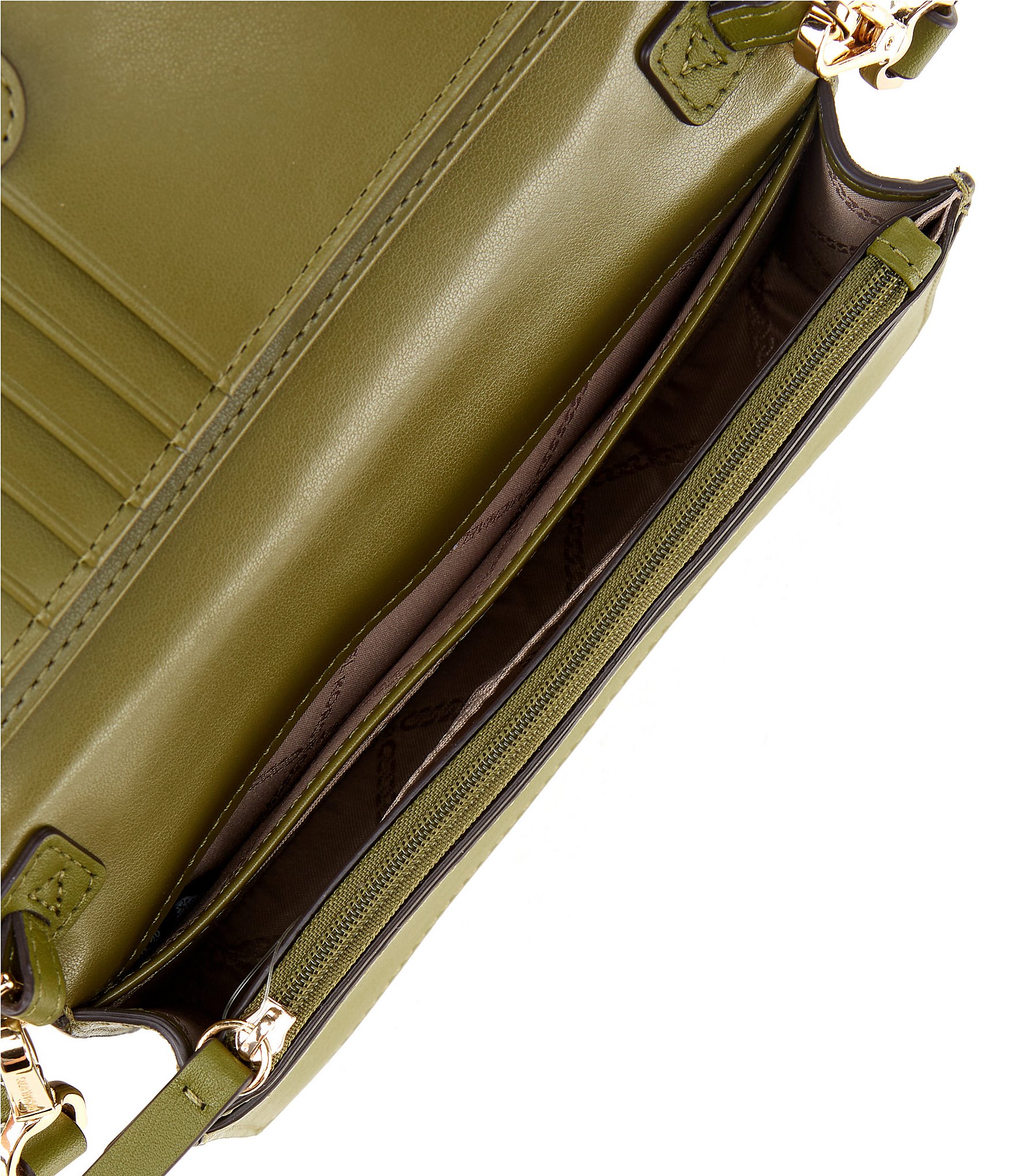 Michael Kors Jet Set Stitched Small Phone Crossbody Bag