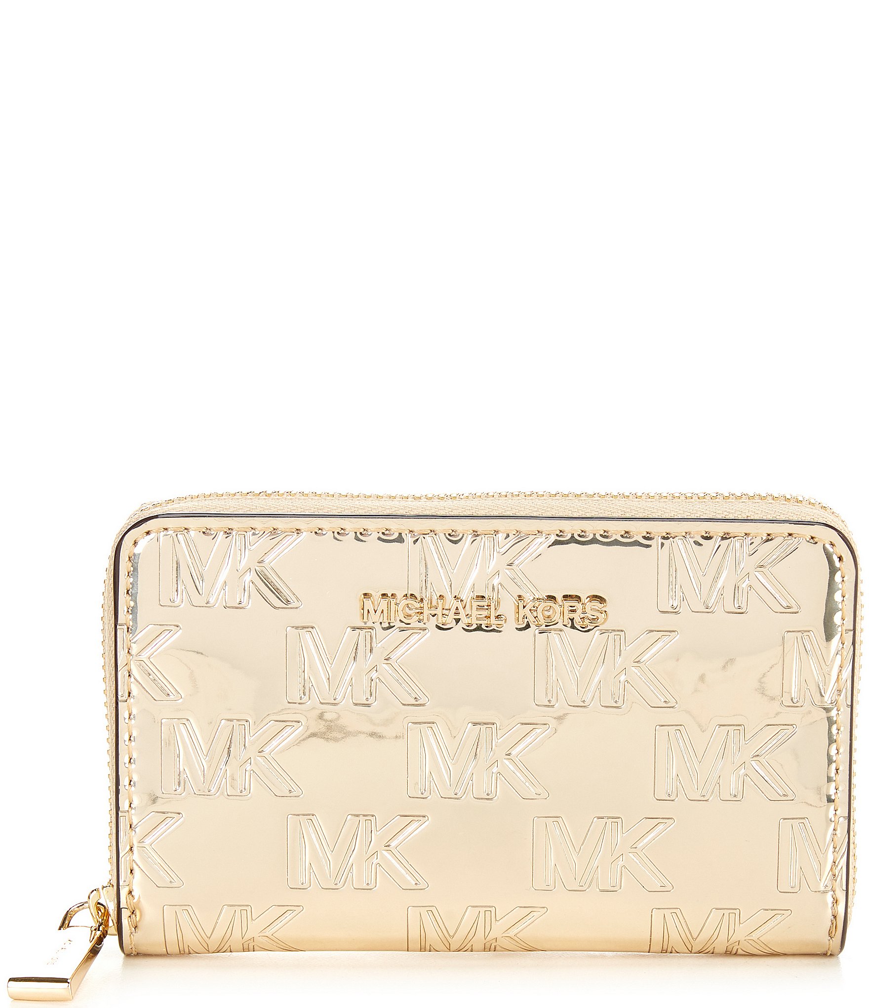 Michael Kors Jet Set Small Zip Around Card Case Dillard's