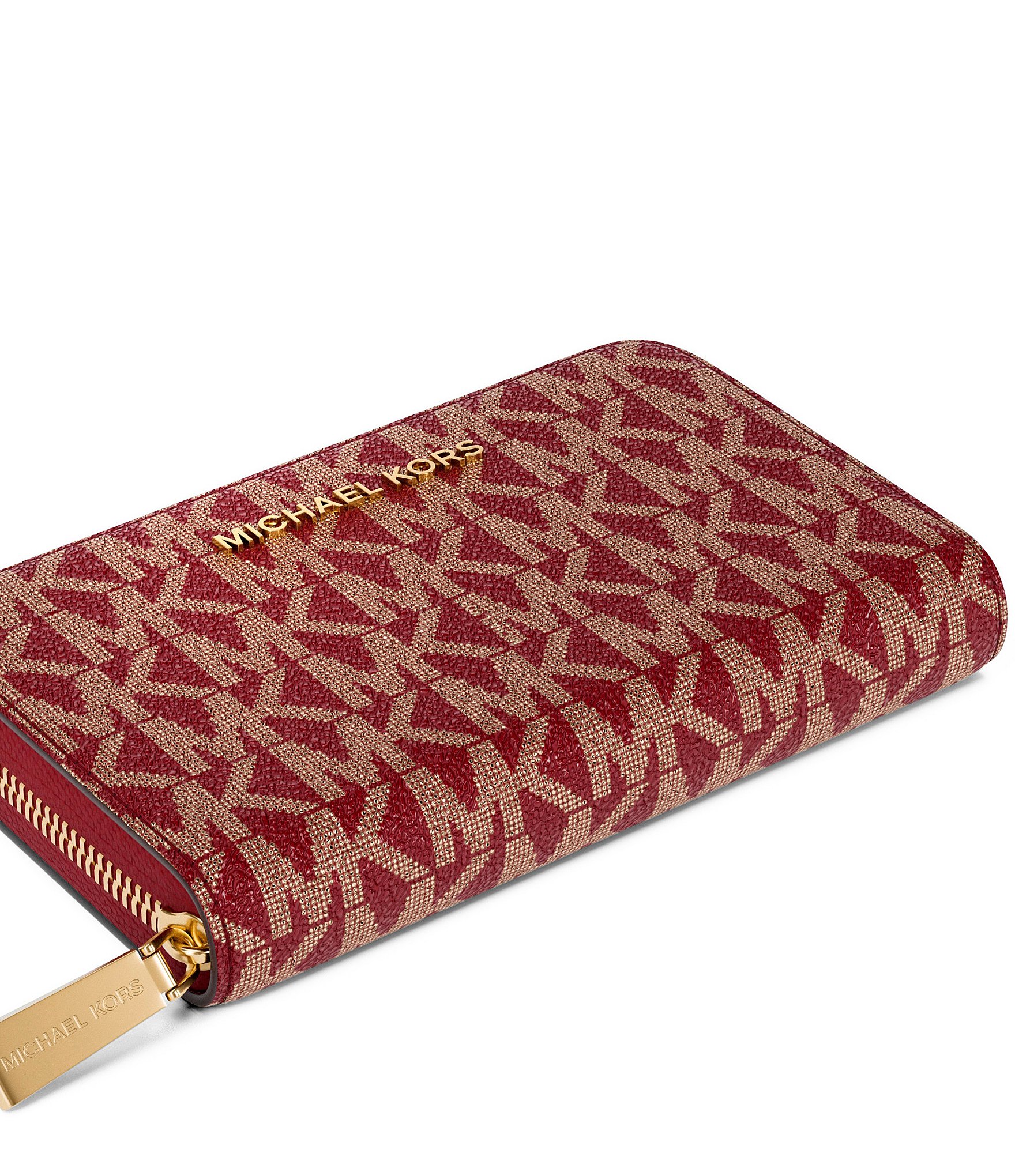 Michael Kors Jet Set Small Zip Around Card Case