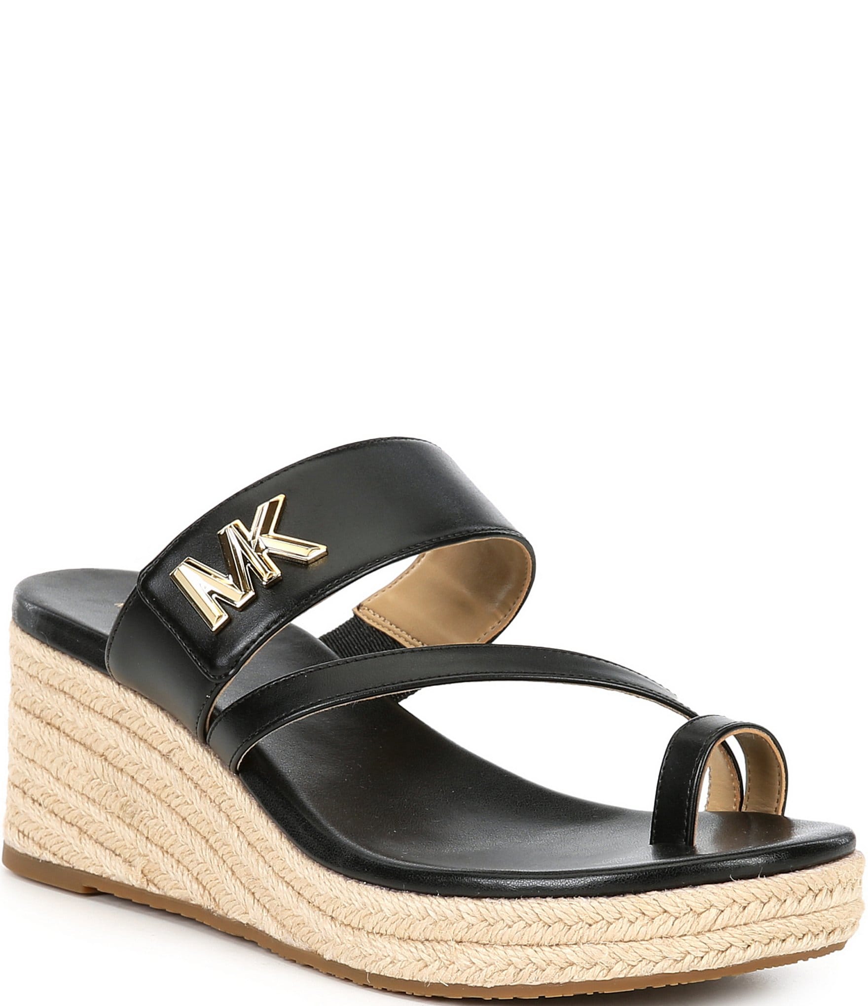 Michael kors platform wedge sandals online