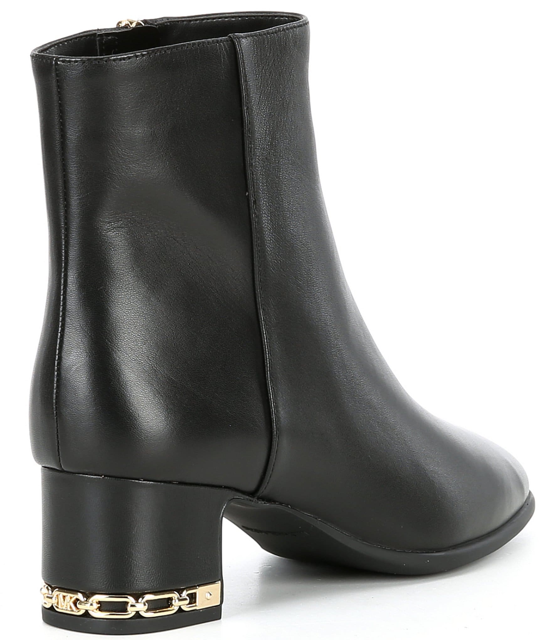 Michael Kors June Flex Leather Booties