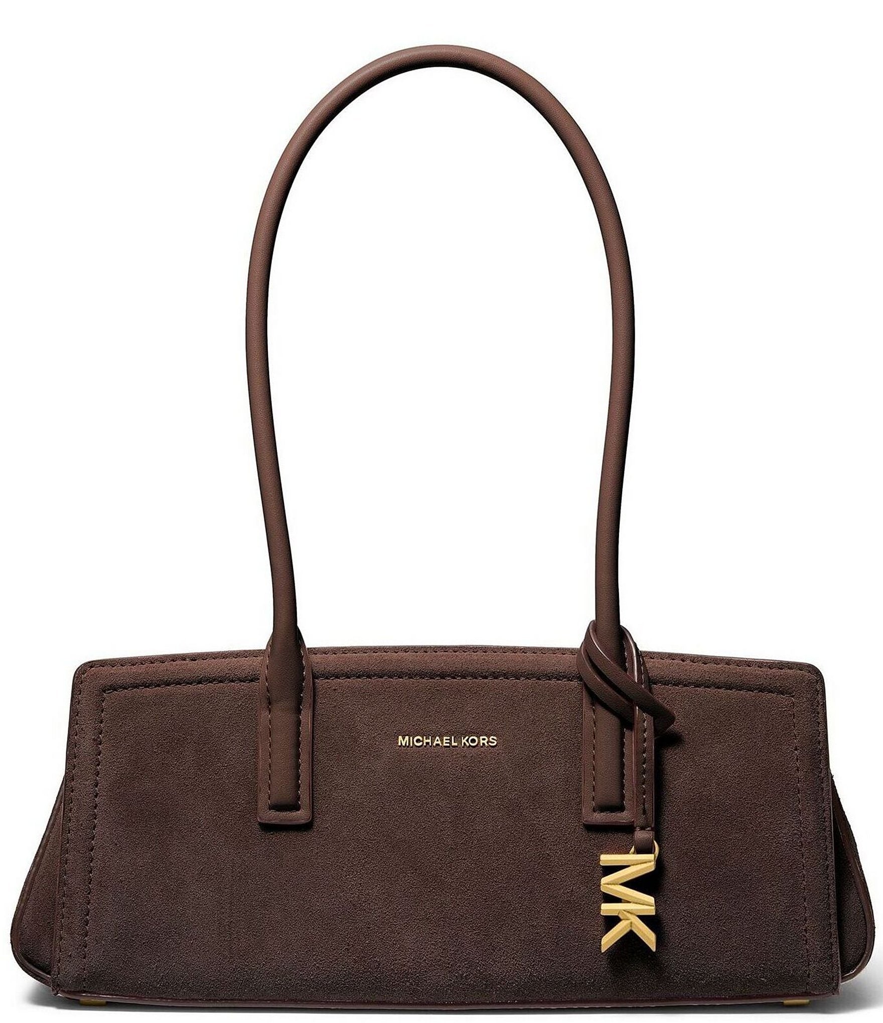 Michael Kors Laila Small Suede East West Shoulder Bag