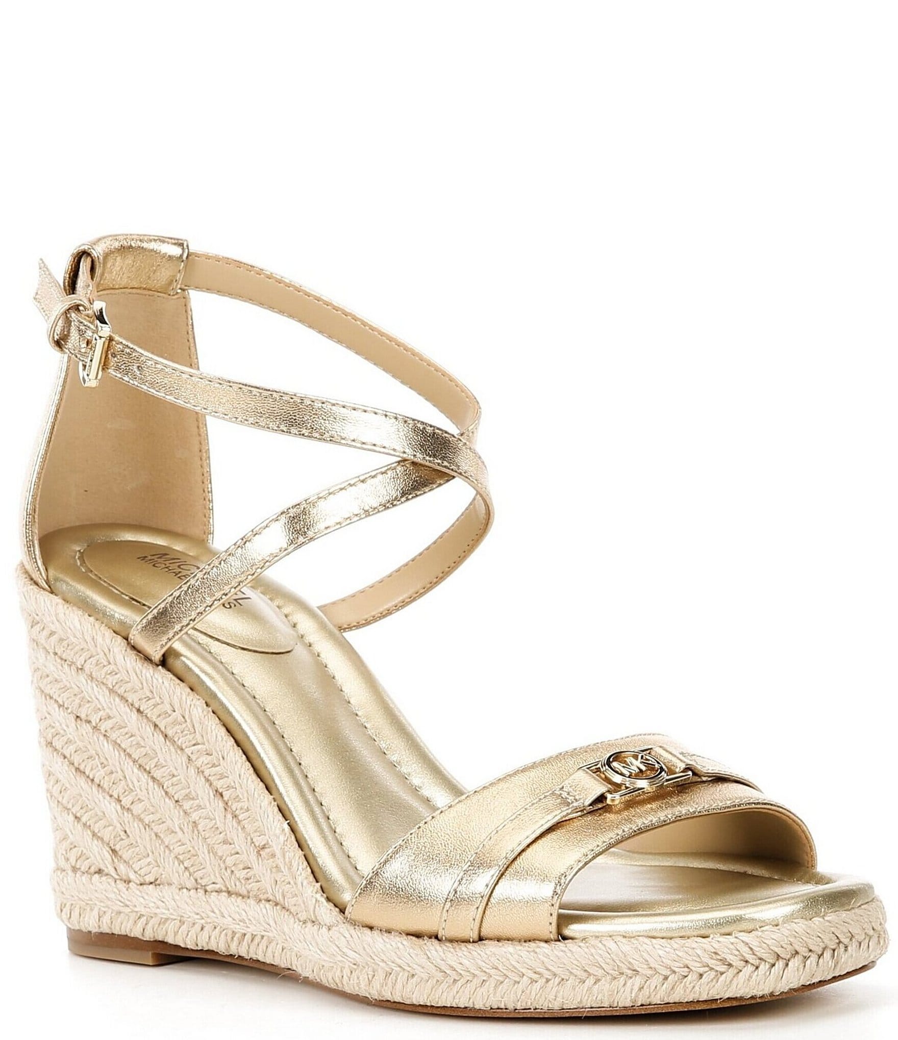 [SALE!!] ★MICHAEL Michael Kors Mandy Wedge★ サンダル Mandy Leather Wedge Sandal | Michael Kors [IL]