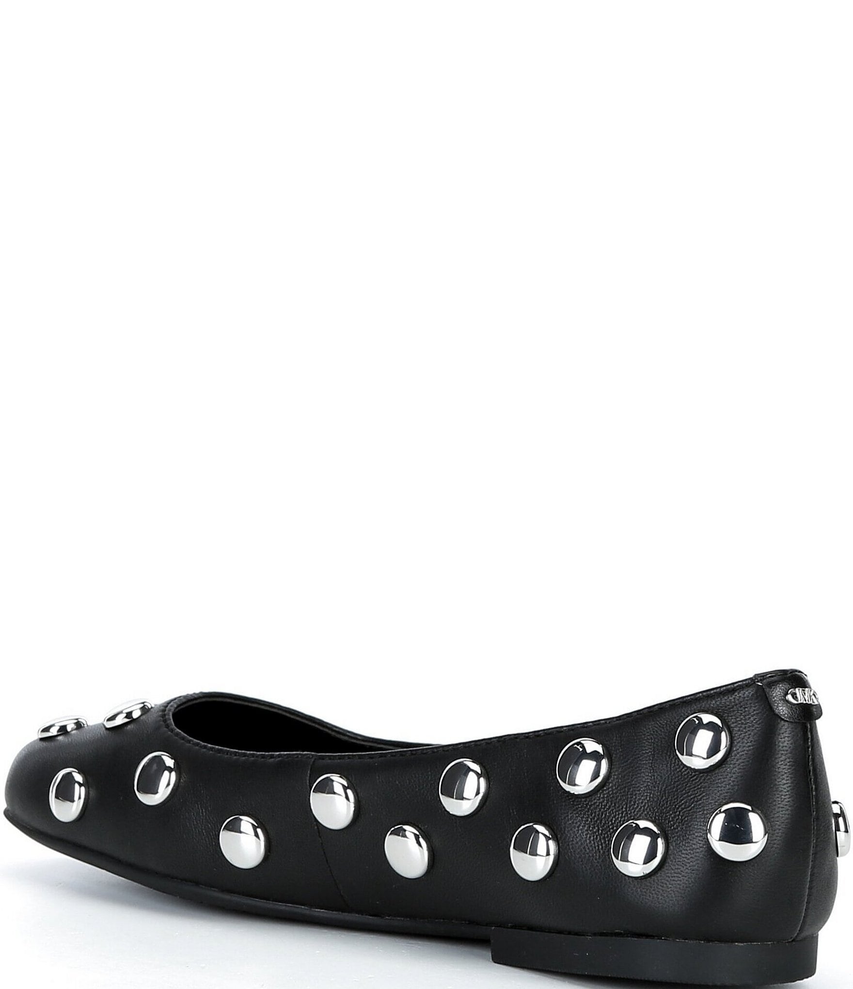 Michael Kors Matilda Flex Dome Studded Leather Flats