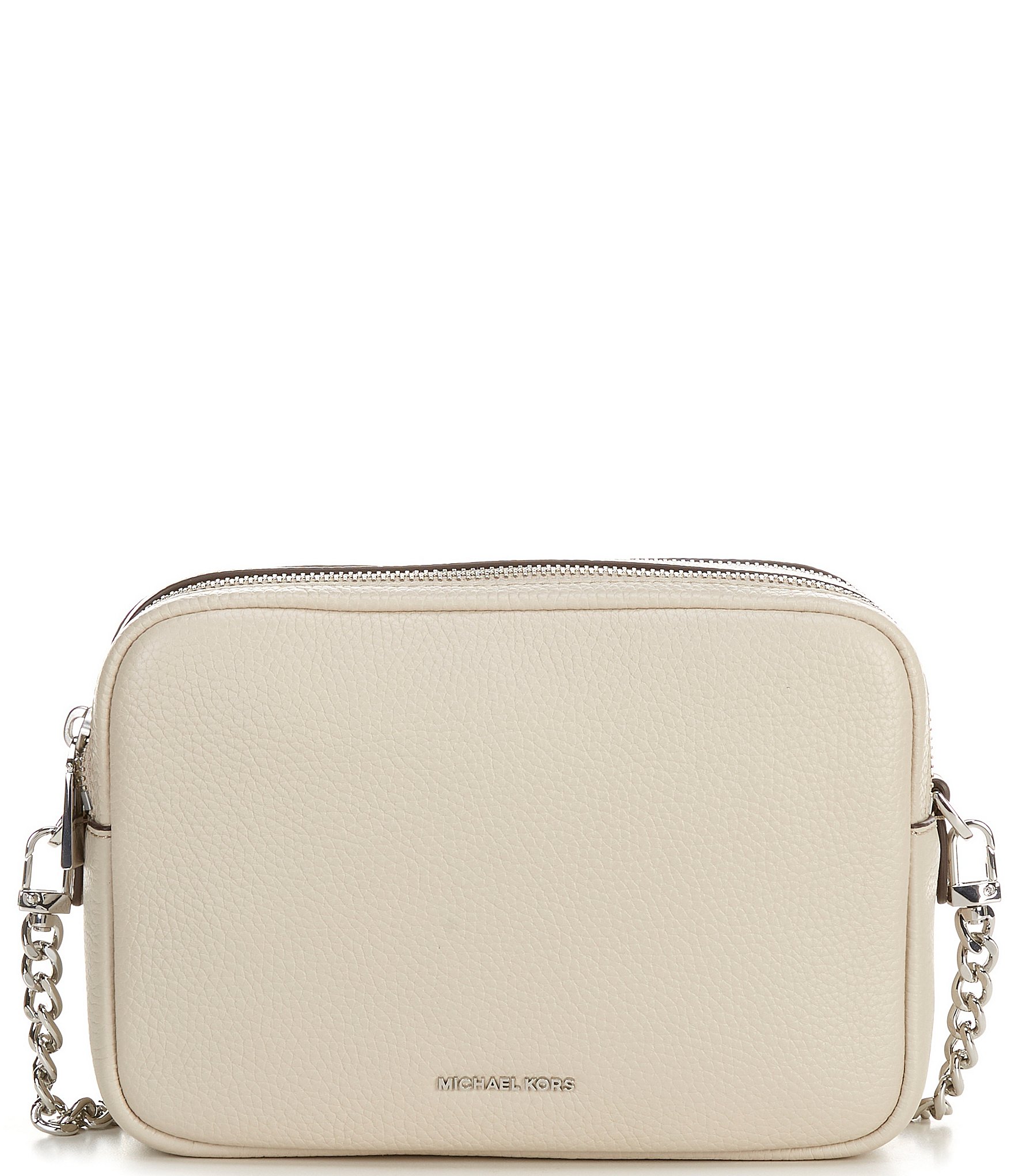 Michael Kors Medium Bryant Double Zip Camera Crossbody Bag