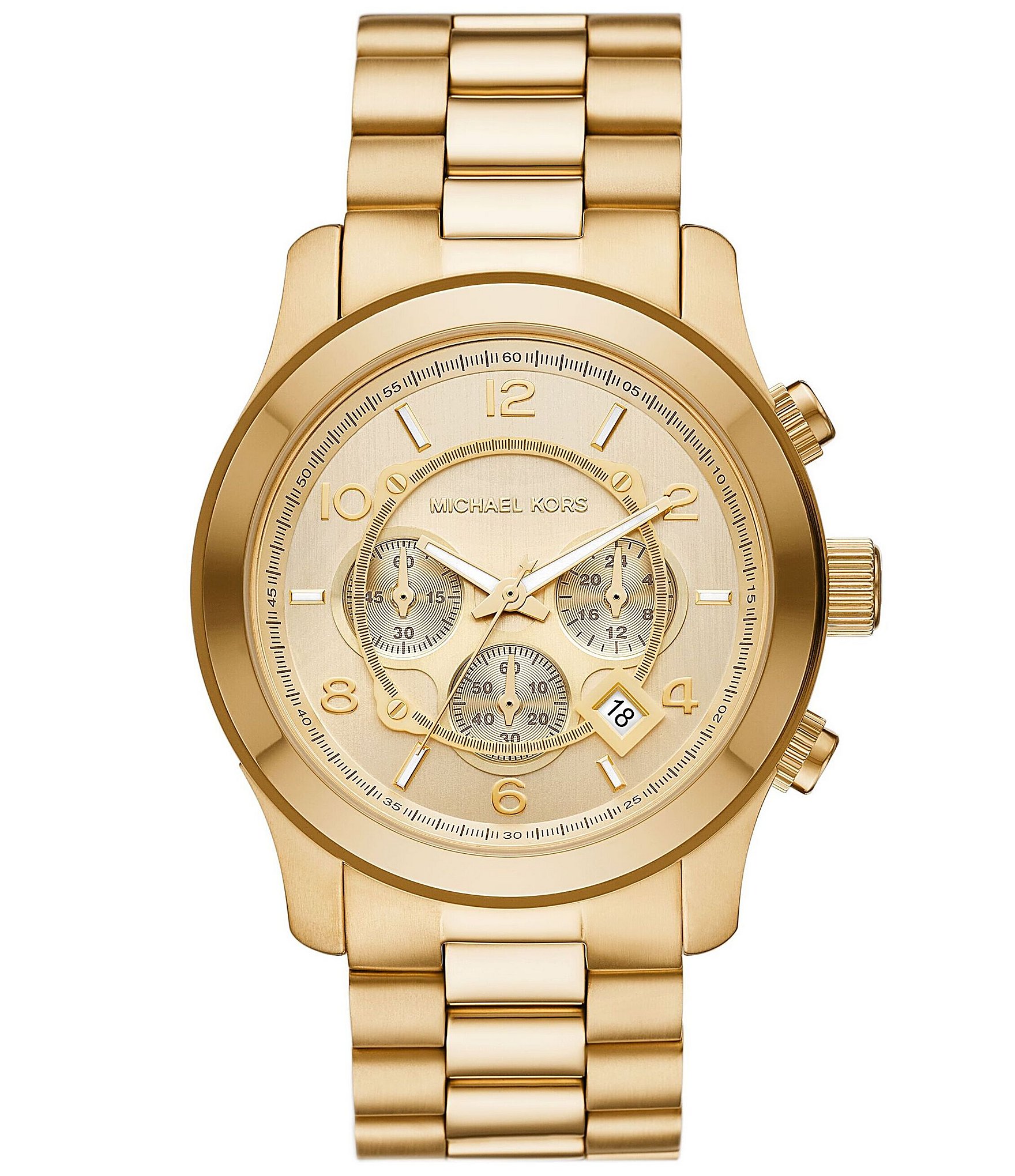Michael Kors Watches Michael Kors Gents Theroux Yellow Gold Watch  Mens  Watches from Faith Jewellers UK