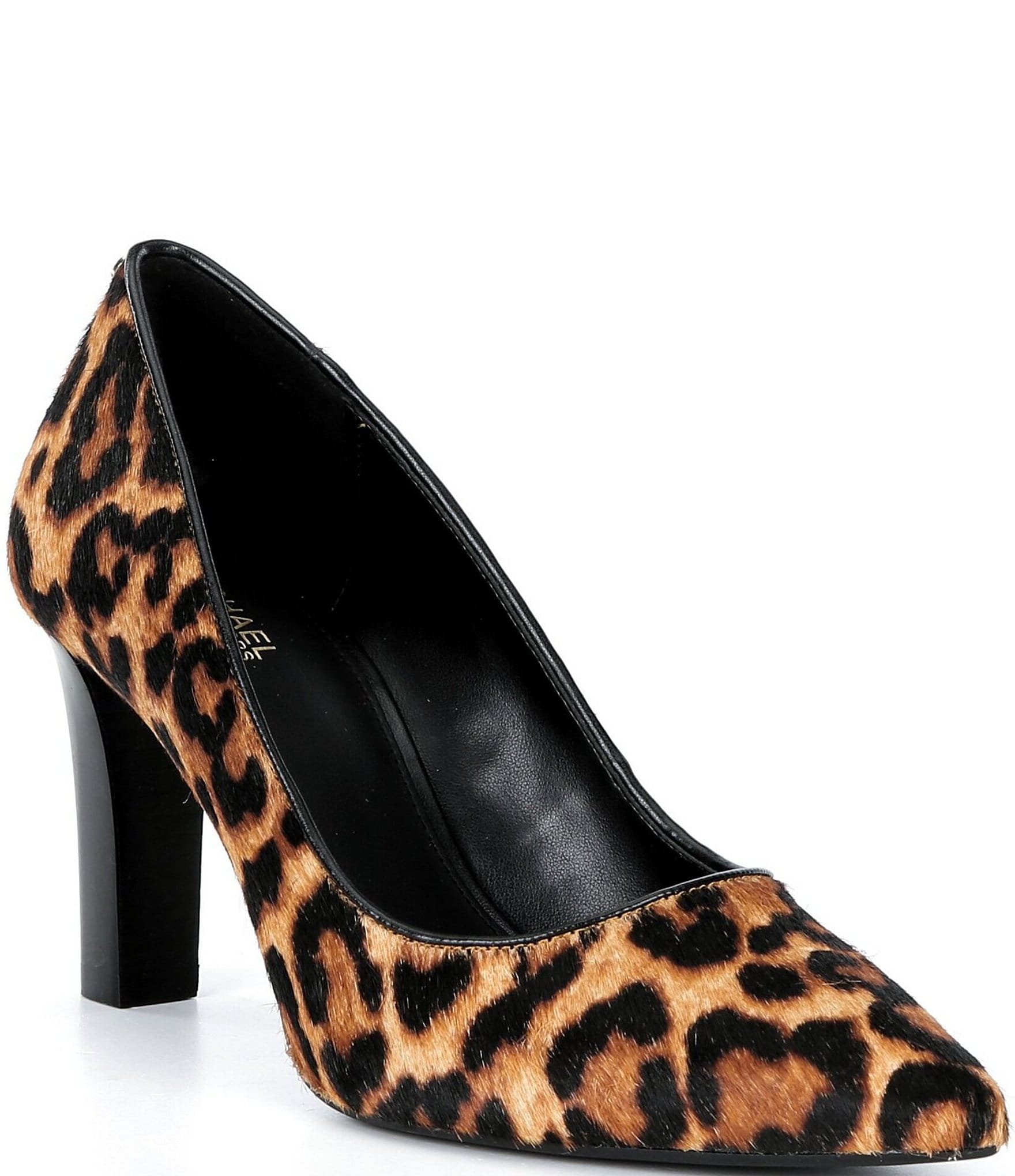 Michael Kors Milly Flex Leopard Print Haircalf High Heel Pumps