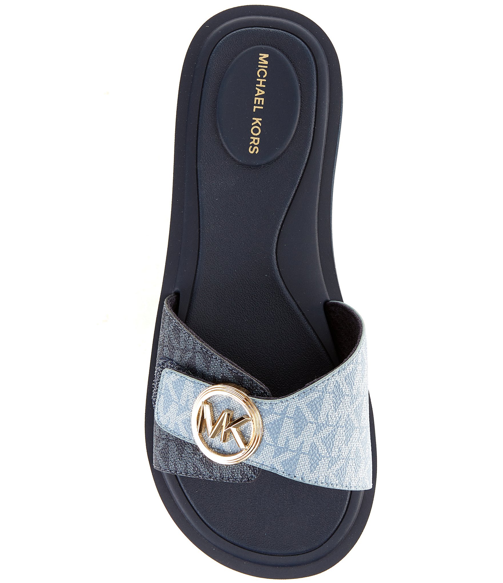 Michael Kors MK Logo Slide Sandals