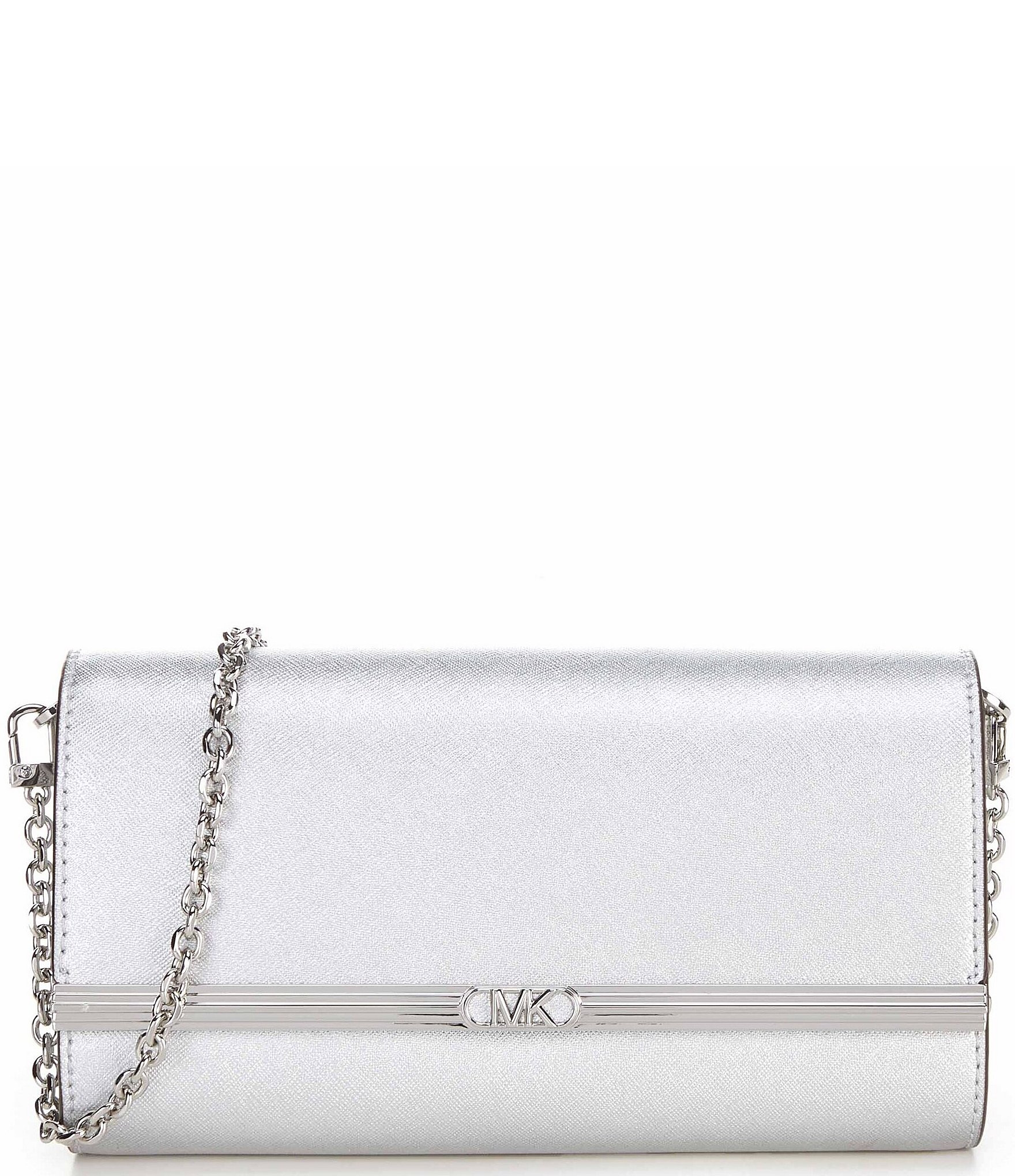 Buy Michael Kors Jet Set Crossbody Bag | Silver Color Women | AJIO LUXE