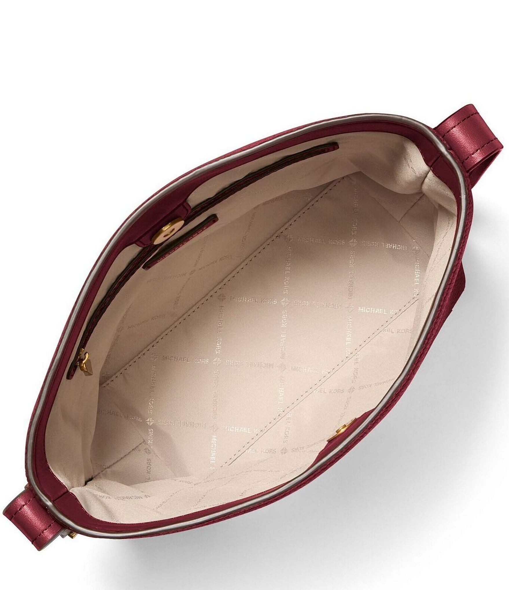 Michael Kors Nolita Chain Small Bucket Messenger Bag