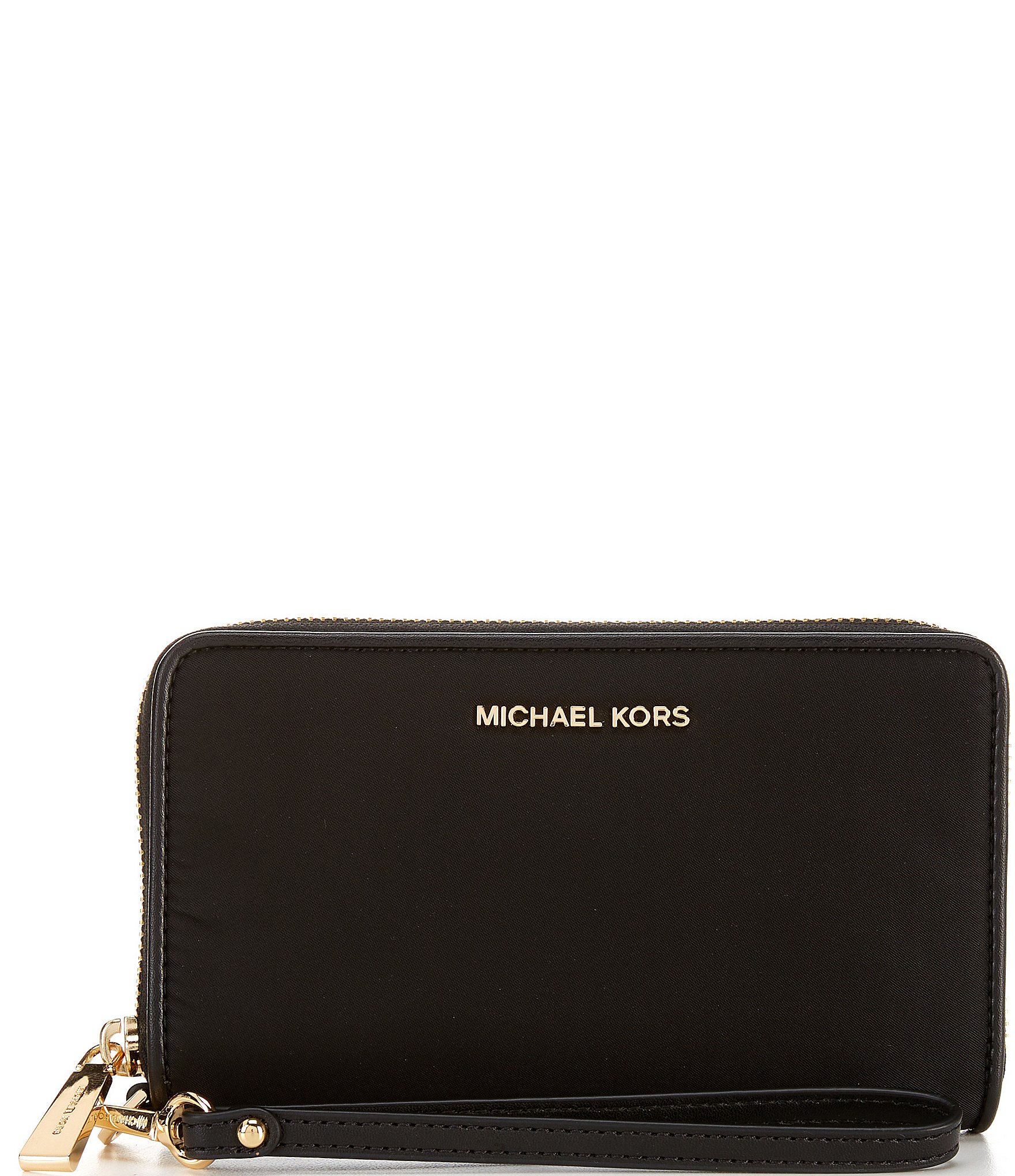 Michael Kors Nylon Jet Set Large Flat Multi-Function Wristlet