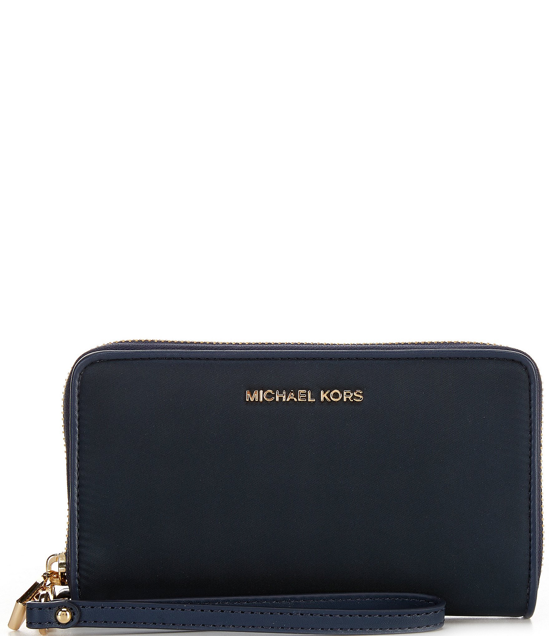 Michael Kors Nylon Jet Set Large Flat Multi-Function Wristlet