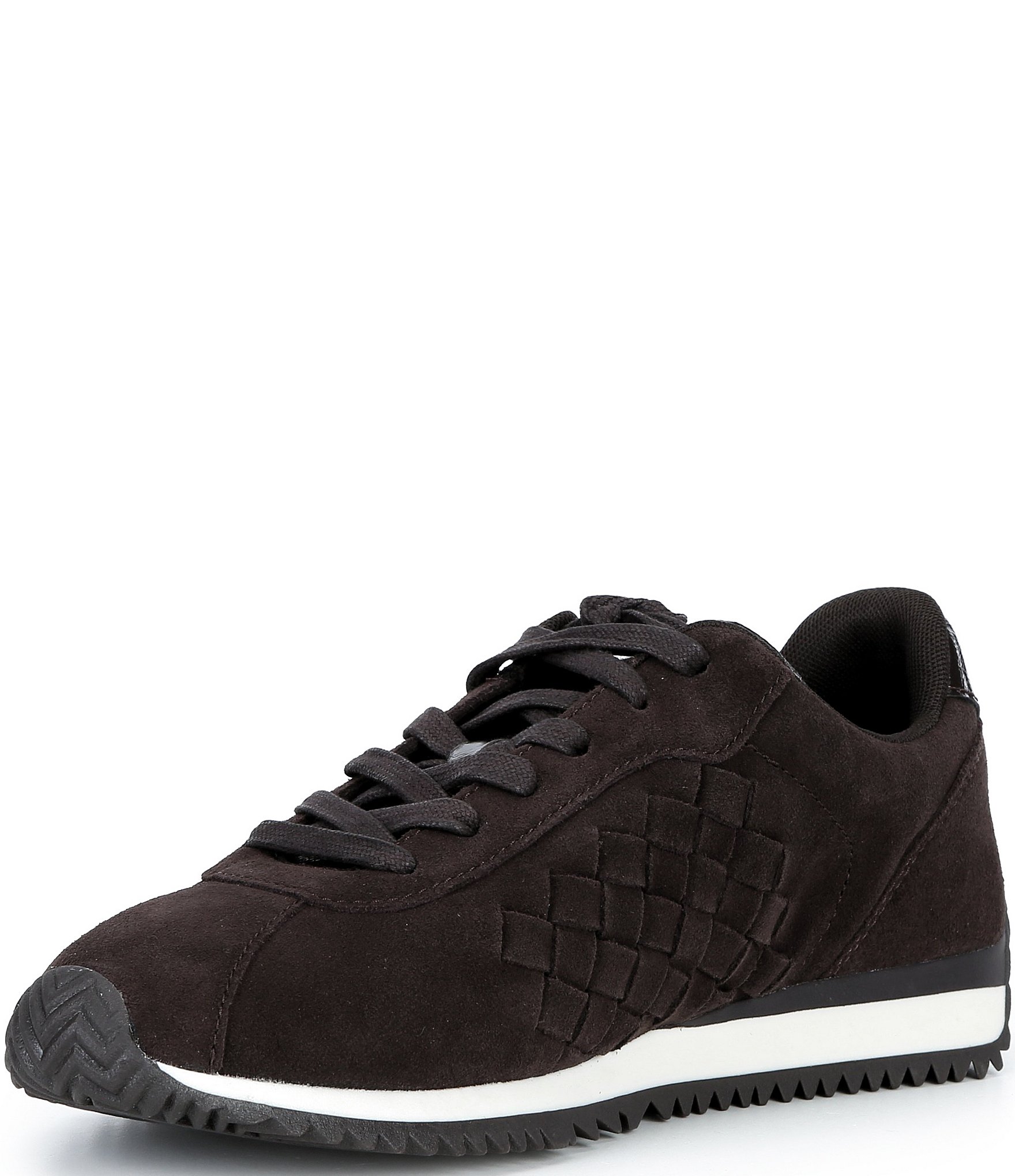 Michael Kors Rhodes Trainer Woven Suede Sneakers
