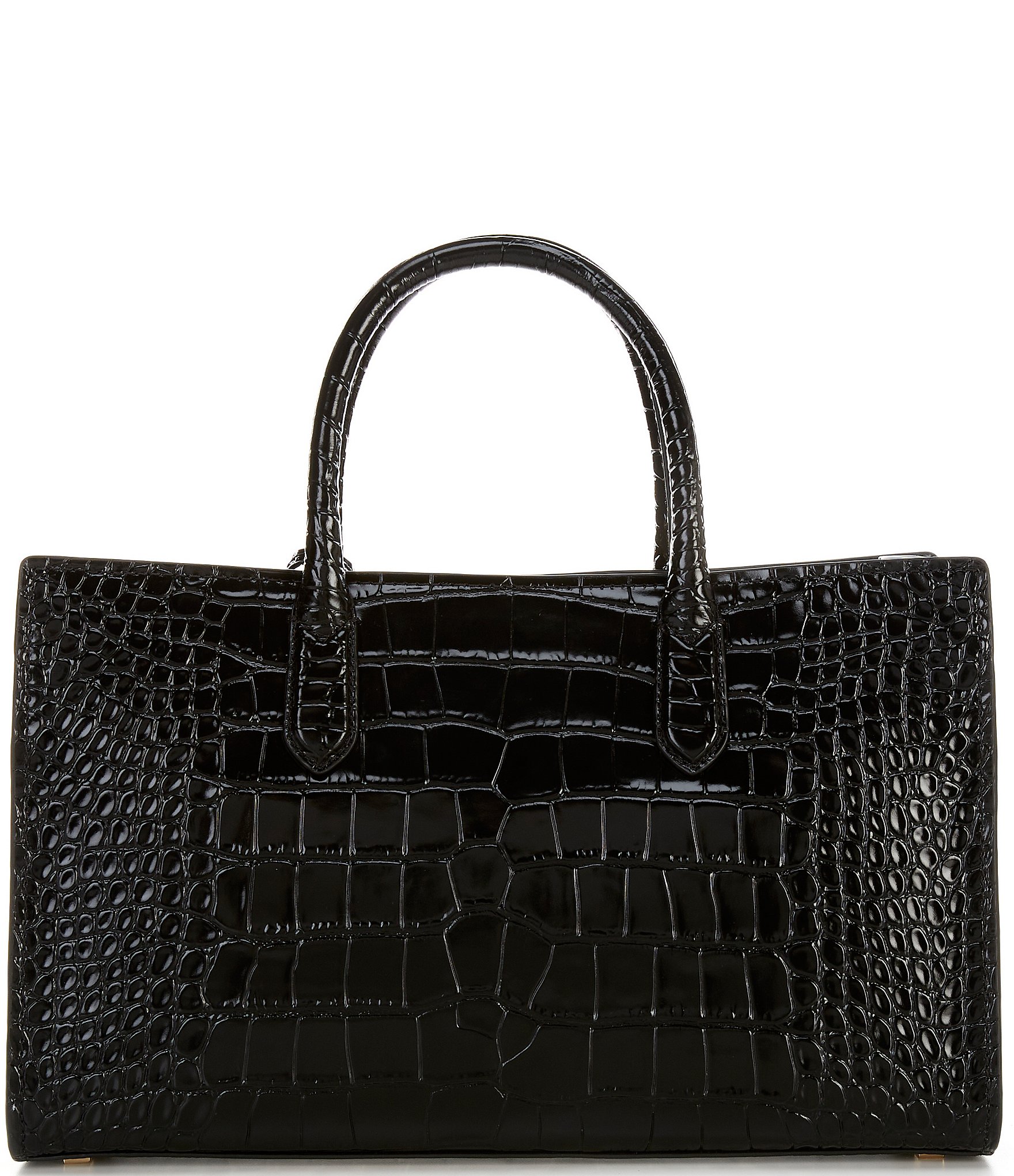 Michael Kors Scarlett Medium Crocodile Embossed Patent Michael Kors Scarlett Medium Crocodile Embossed Patent