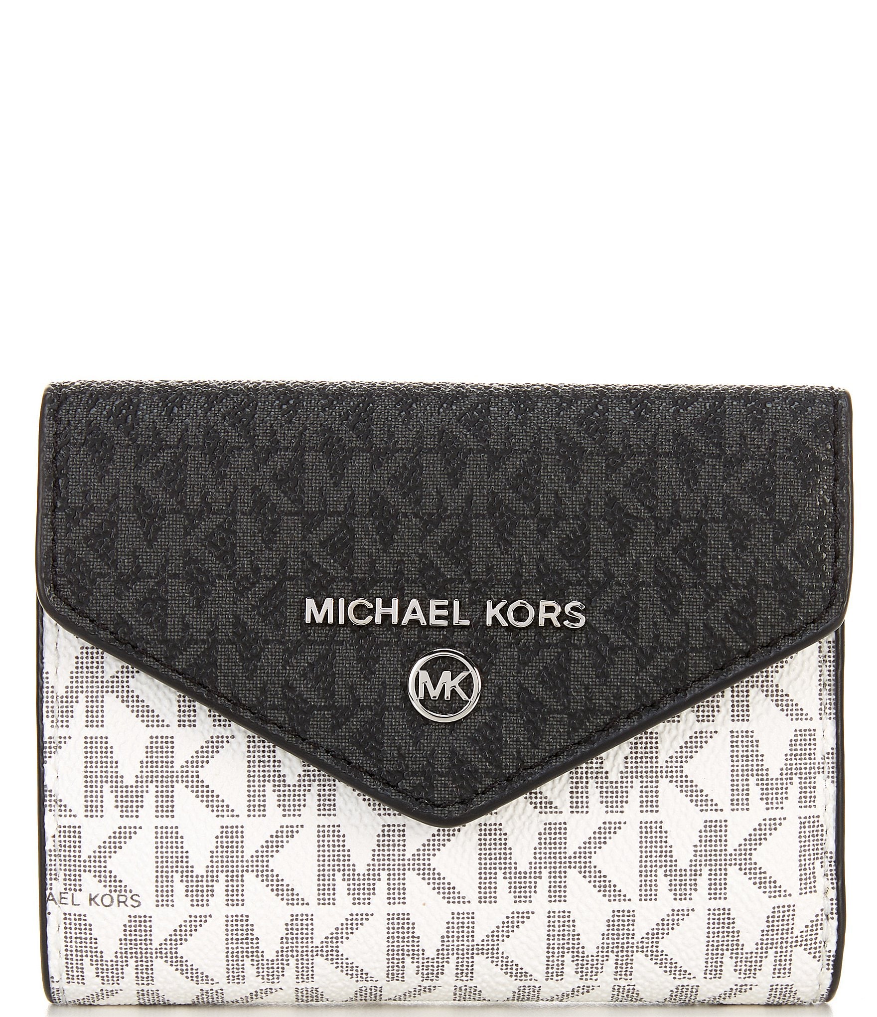 Michael Kors Jet Set Charm Leather Envelope Trifold Wallet - Macy's