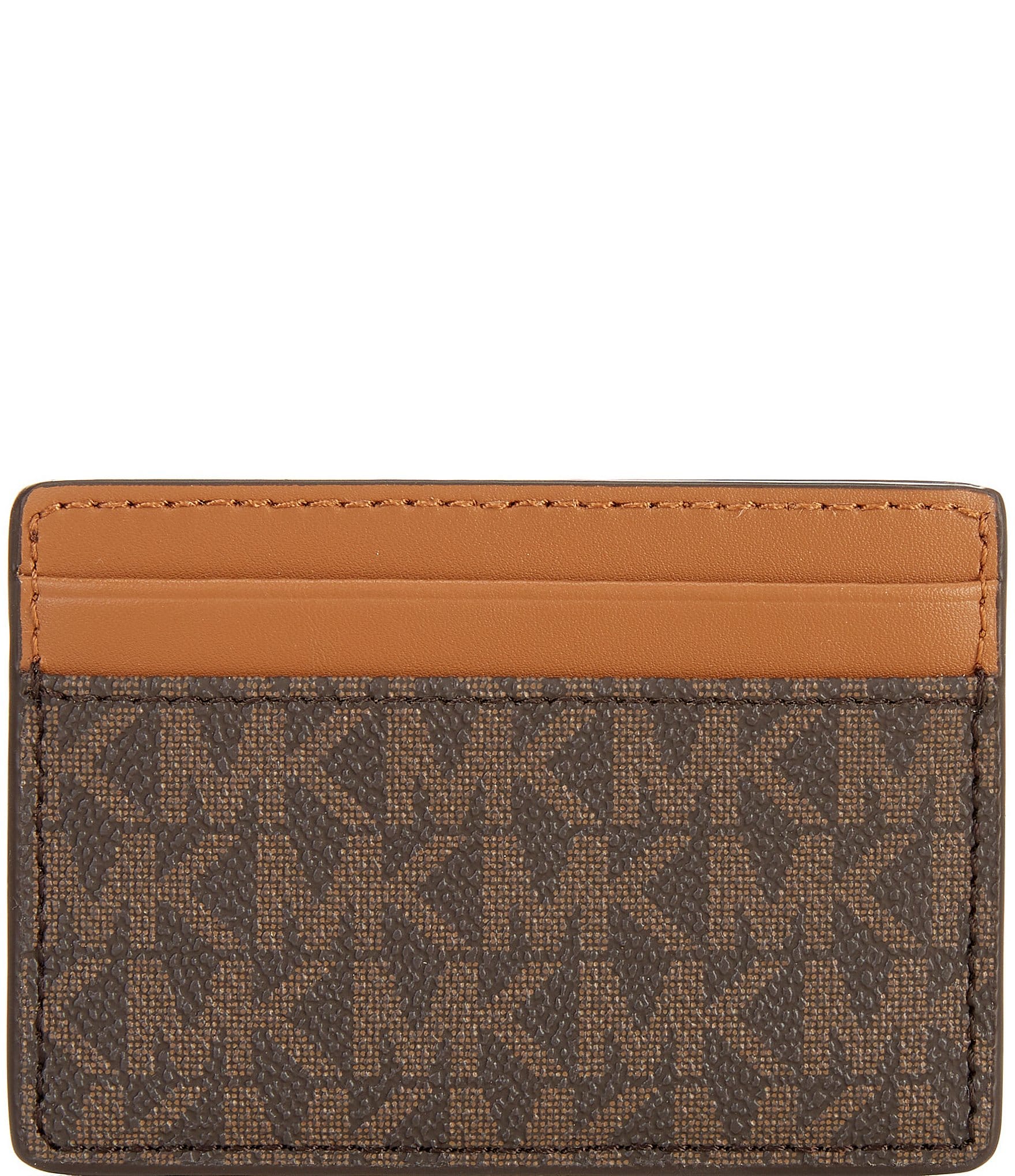 Michael Kors Signature Logo Jet Set Card Holder